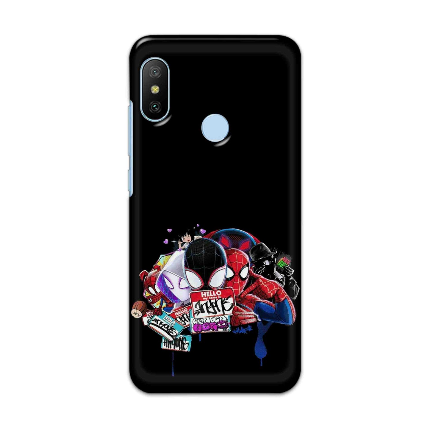 Buy Miles Morales Hard Back Mobile Phone Case/Cover For Xiaomi Redmi 6 Pro Online