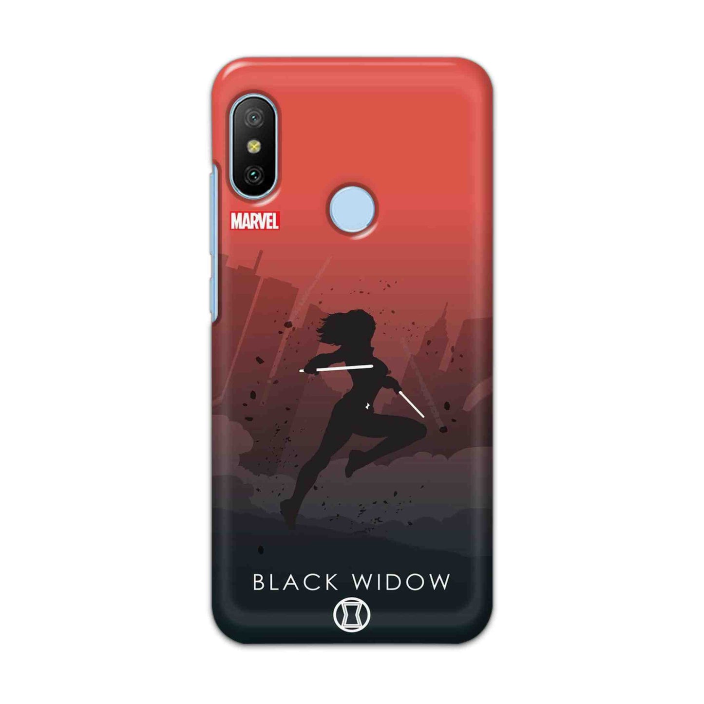 Buy Black Widow Hard Back Mobile Phone Case/Cover For Xiaomi Redmi 6 Pro Online