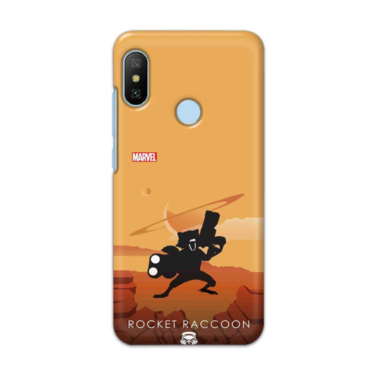 Buy Rocket Raccon Hard Back Mobile Phone Case/Cover For Xiaomi Redmi 6 Pro Online