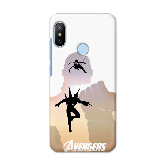 Buy Iron Man Vs Spidermam Hard Back Mobile Phone Case/Cover For Xiaomi Redmi 6 Pro Online