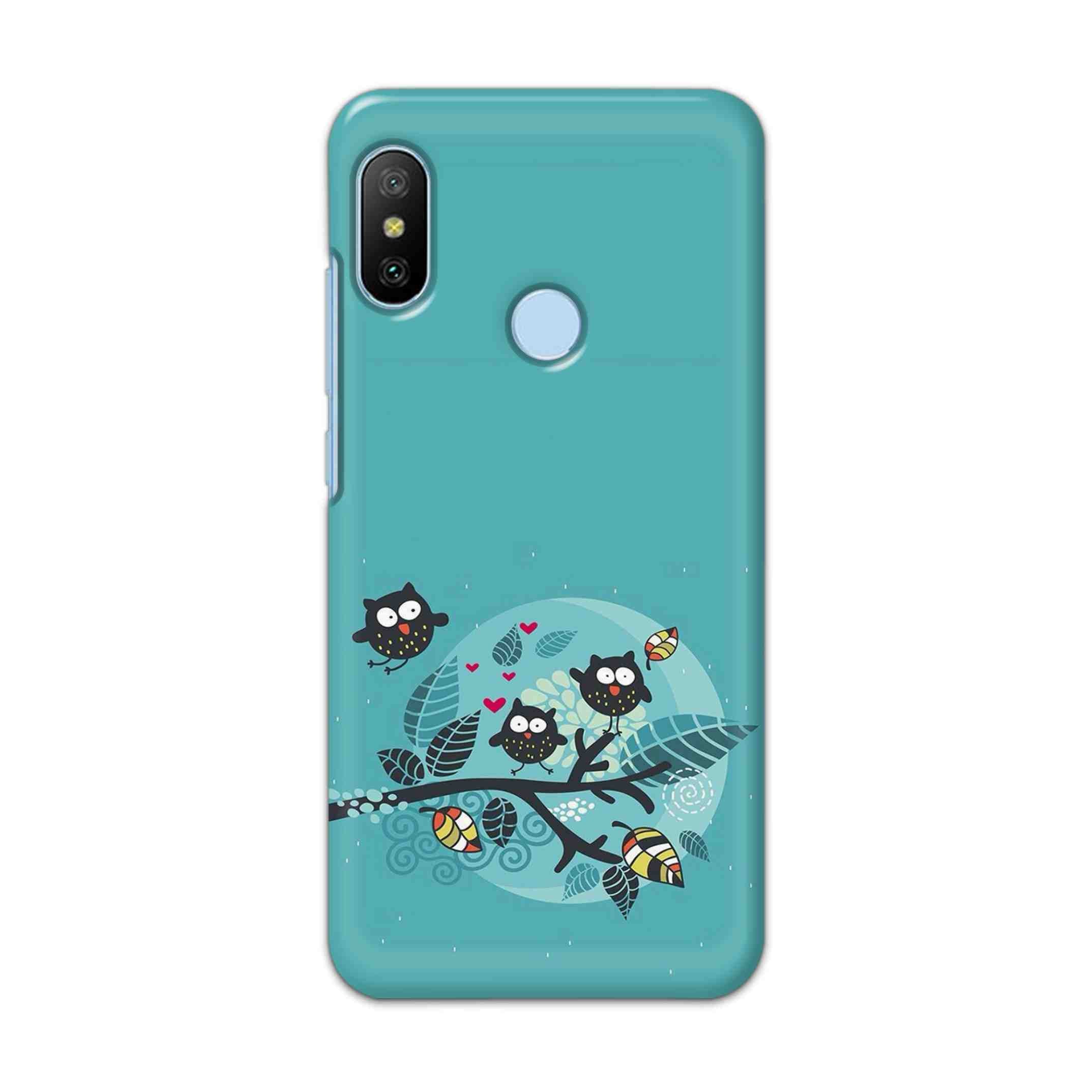 Buy Owl Hard Back Mobile Phone Case/Cover For Xiaomi Redmi 6 Pro Online