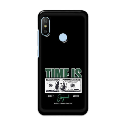 Buy Time Is Money Hard Back Mobile Phone Case/Cover For Xiaomi Redmi 6 Pro Online