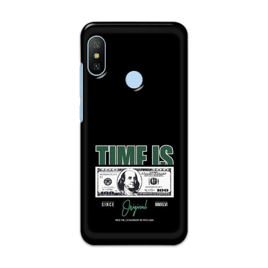 Buy Time Is Money Hard Back Mobile Phone Case/Cover For Xiaomi Redmi 6 Pro Online