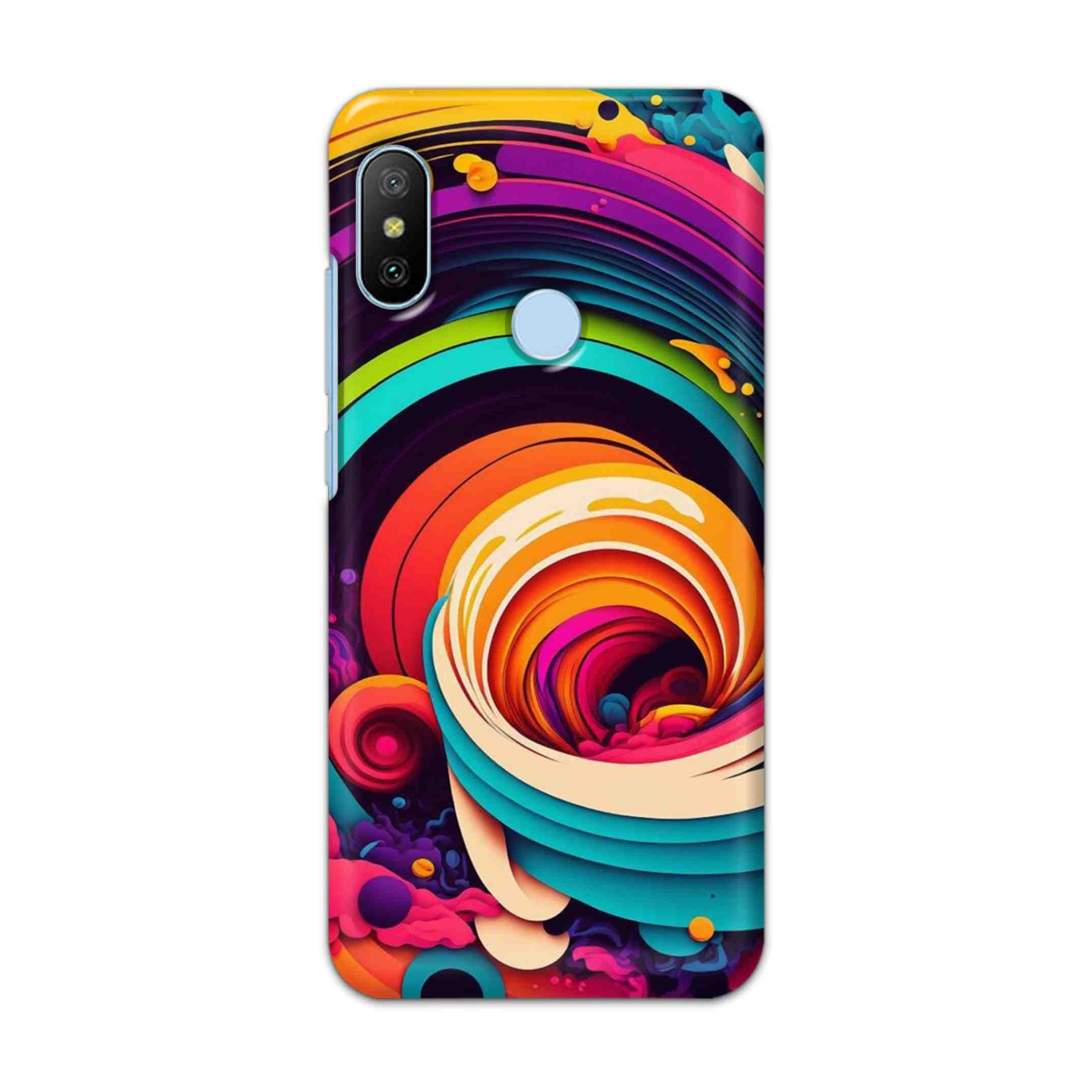 Buy Colour Circle Hard Back Mobile Phone Case/Cover For Xiaomi Redmi 6 Pro Online