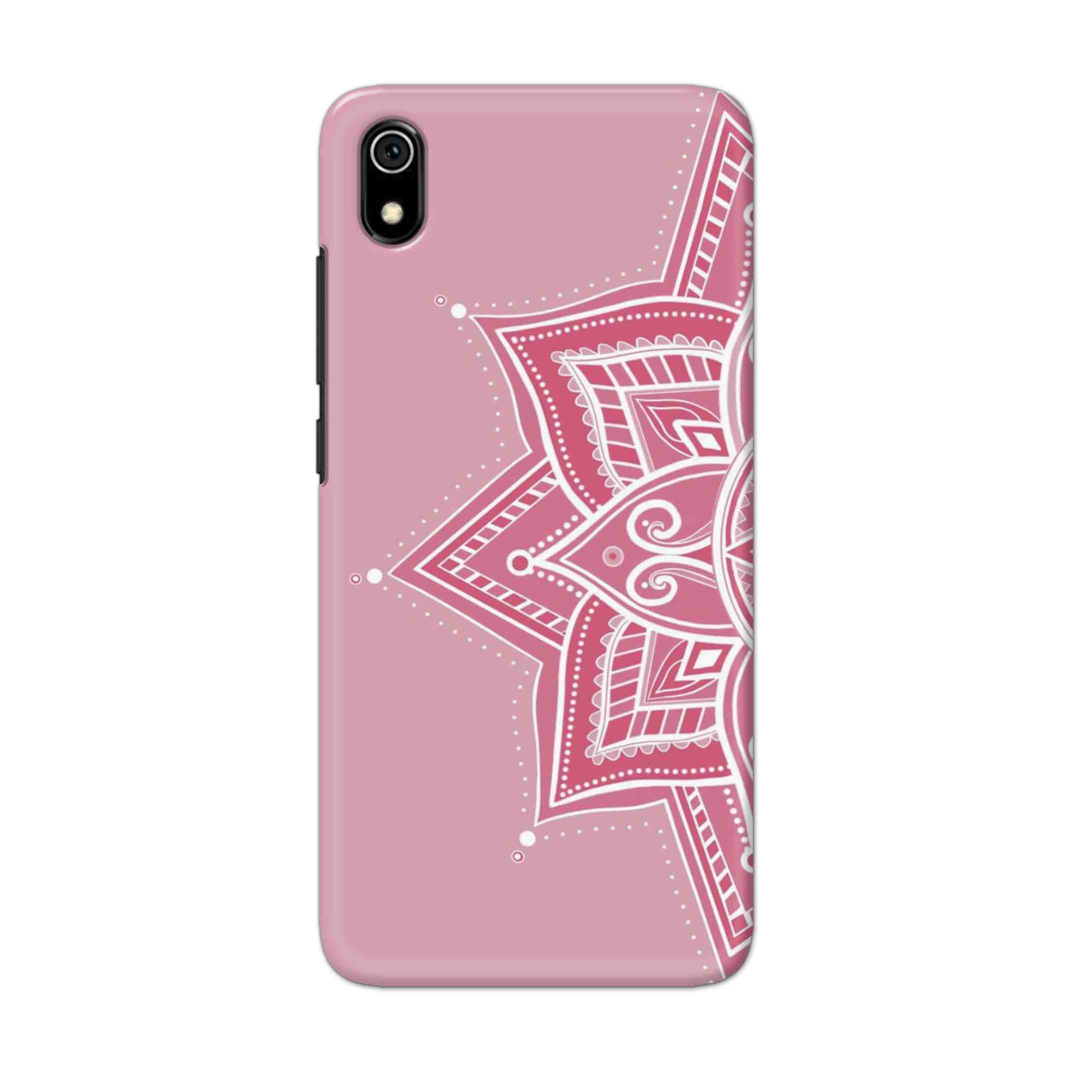 Buy Pink Rangoli Hard Back Mobile Phone Case Cover For Xiaomi Redmi 7A Online