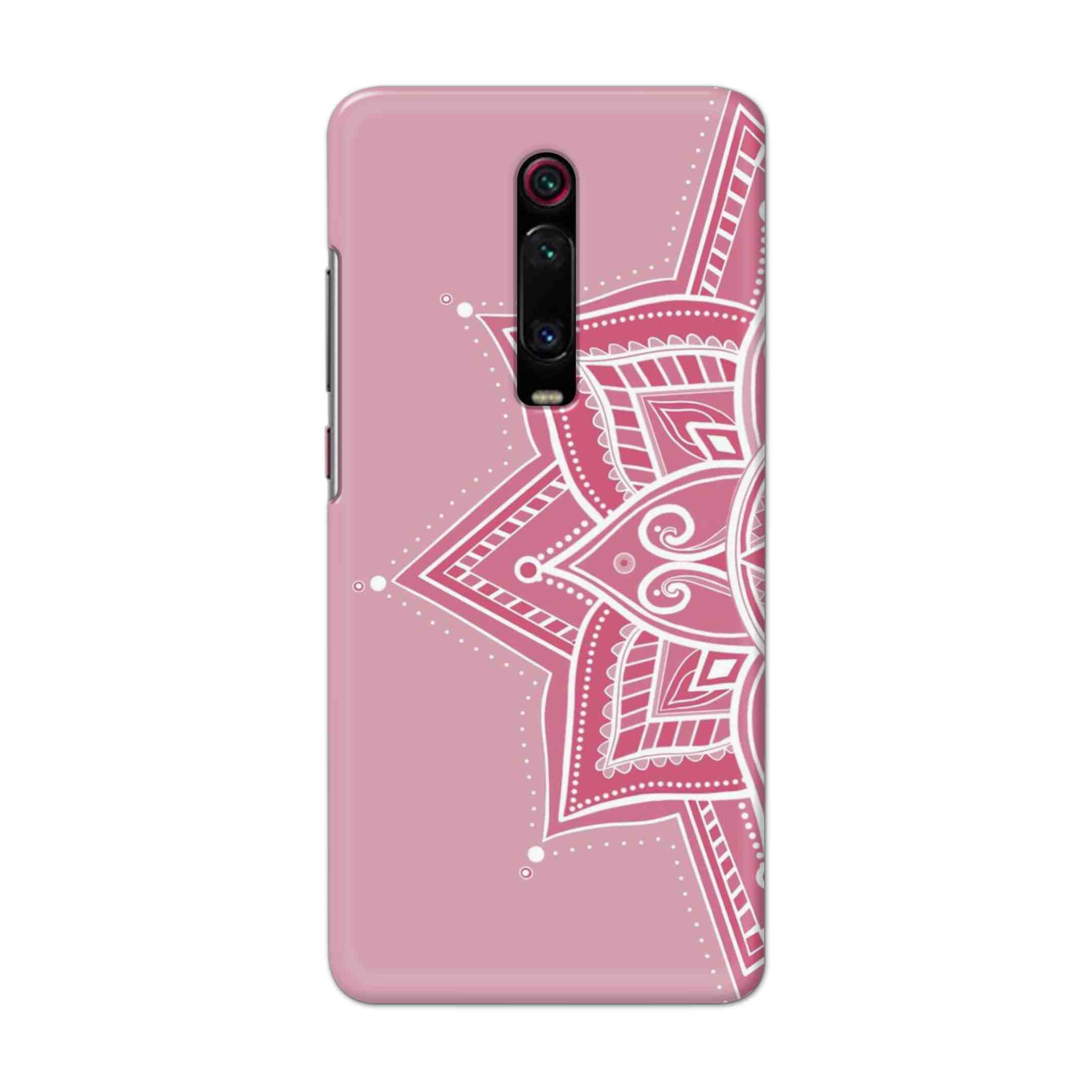 Buy Pink Rangoli Hard Back Mobile Phone Case Cover For Xiaomi Redmi K20 Online