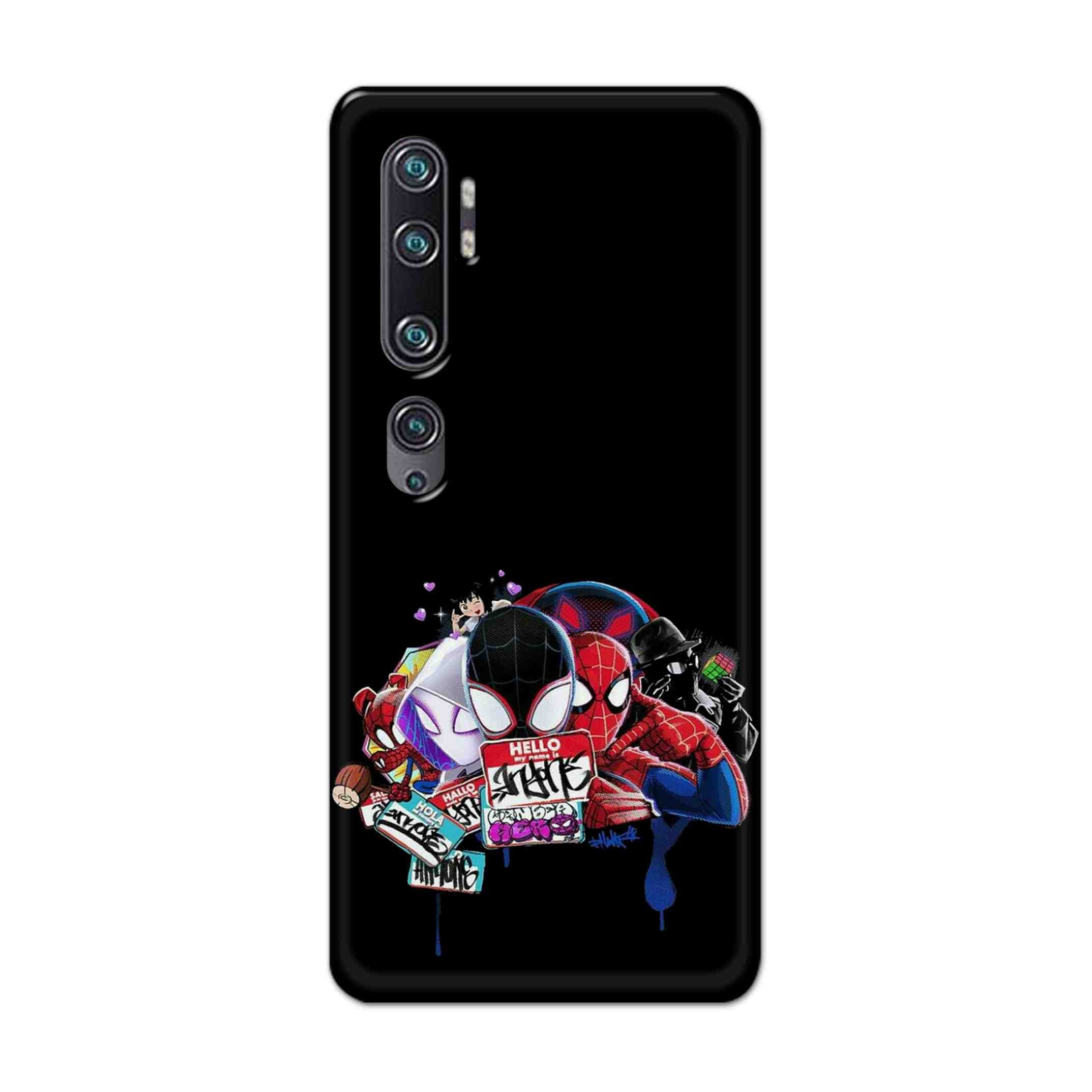 Buy Miles Morales Hard Back Mobile Phone Case Cover For Xiaomi Mi Note 10 Online