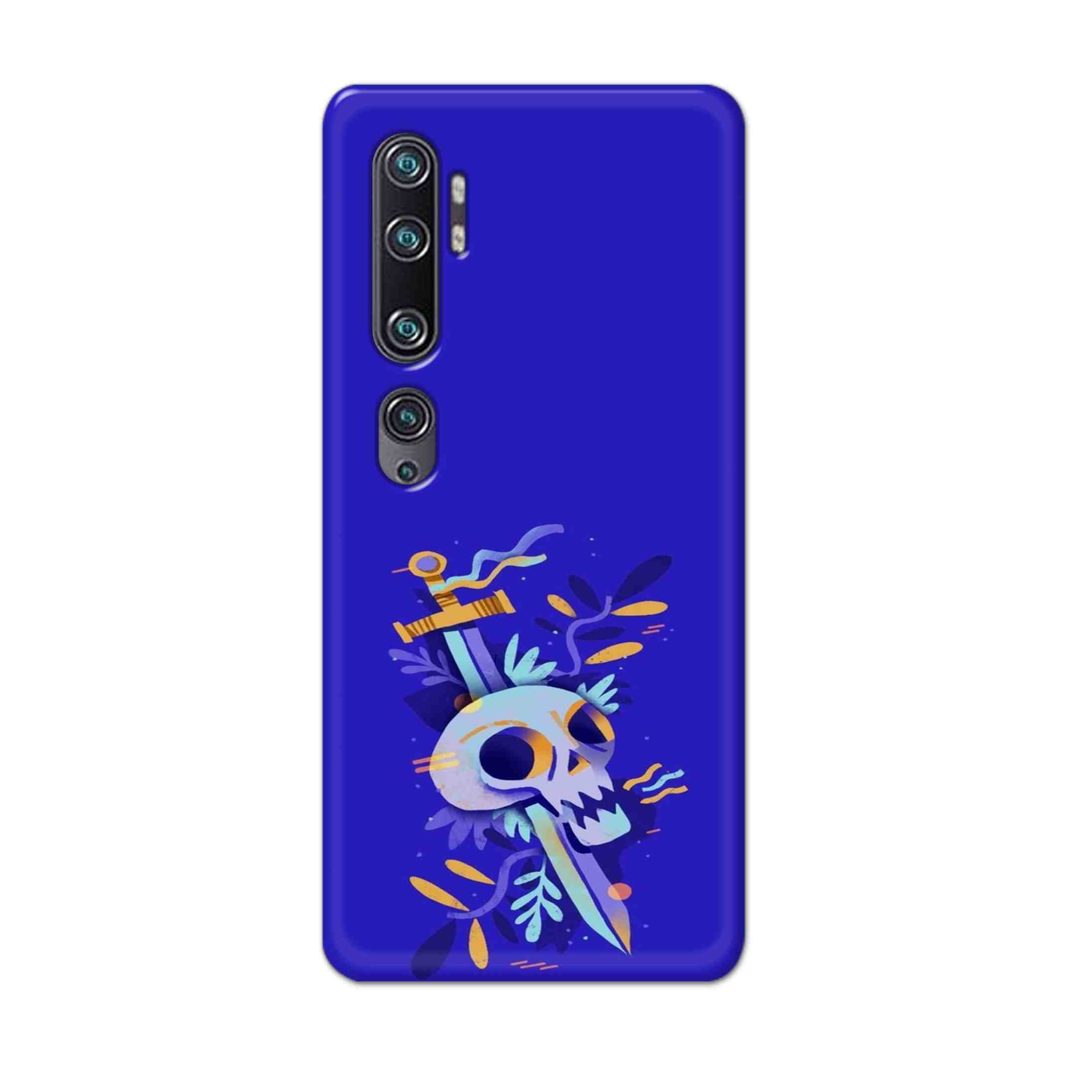 Buy Blue Skull Hard Back Mobile Phone Case Cover For Xiaomi Mi Note 10 Online
