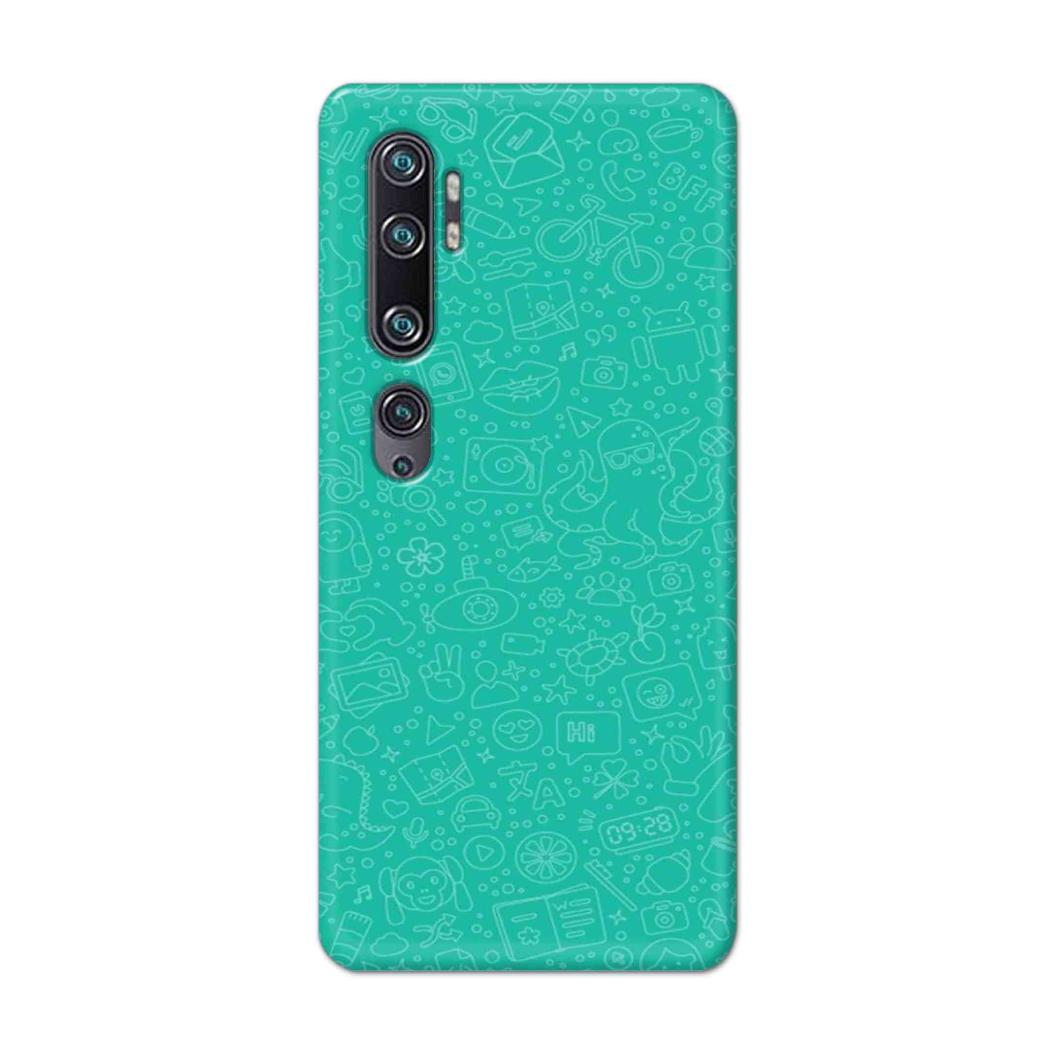 Buy Whatsapp Hard Back Mobile Phone Case Cover For Xiaomi Mi Note 10 Online