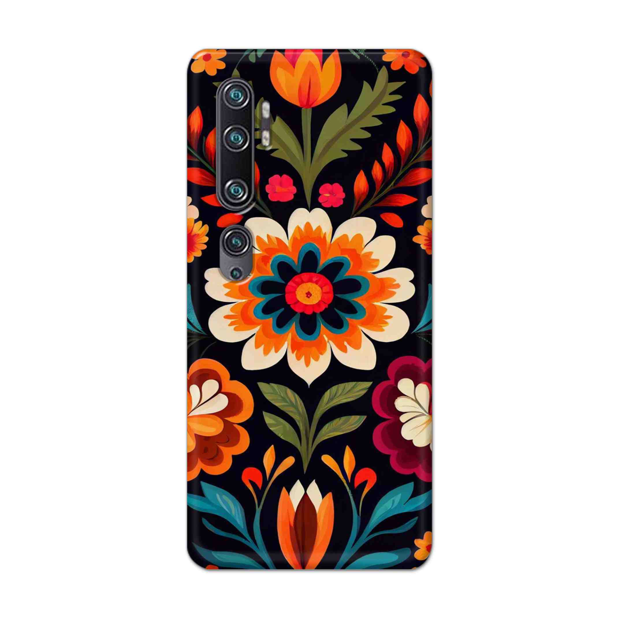 Buy Flower Hard Back Mobile Phone Case Cover For Xiaomi Mi Note 10 Online