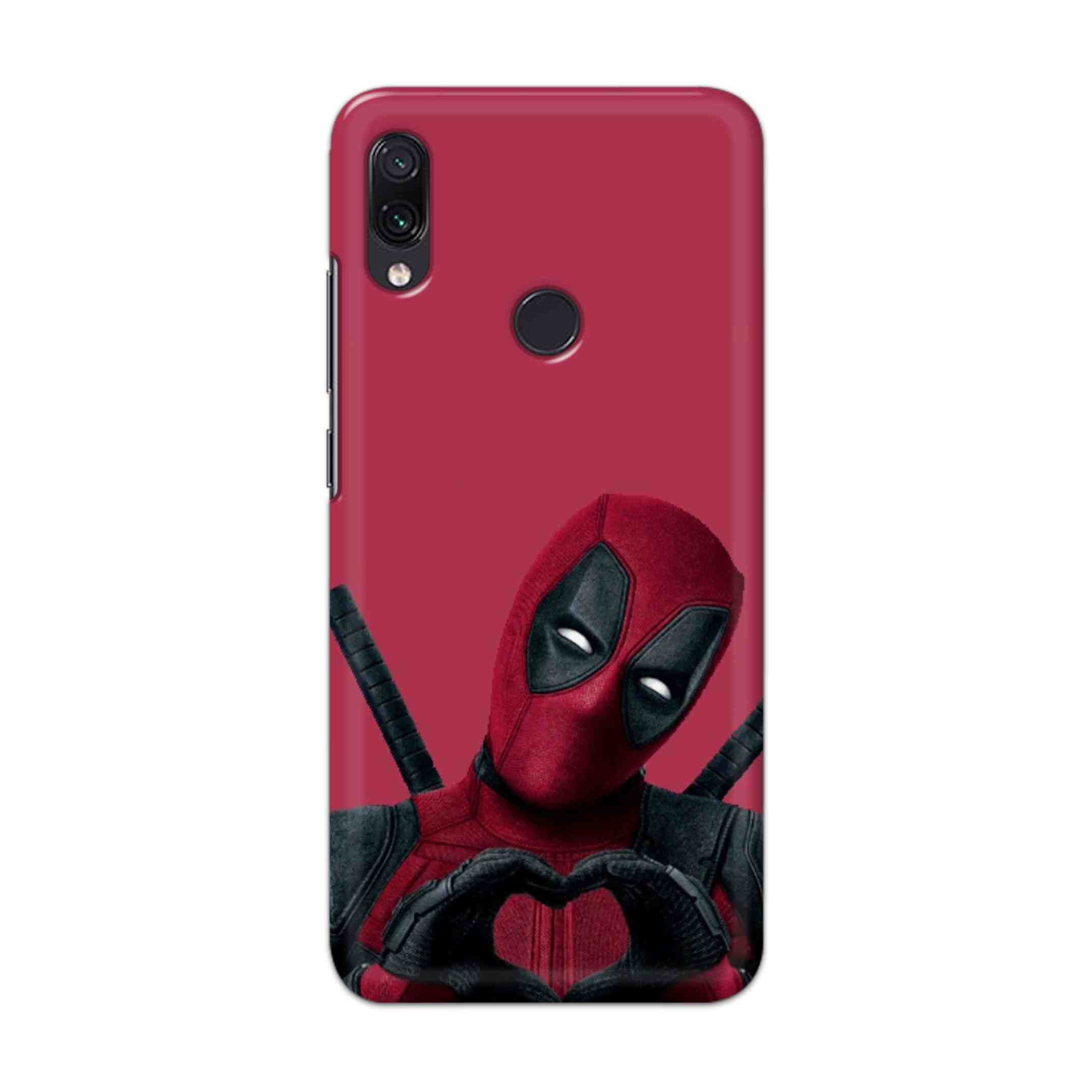 Buy Deadpool Heart Hard Back Mobile Phone Case Cover For Redmi Note 7 / Note 7 Pro Online