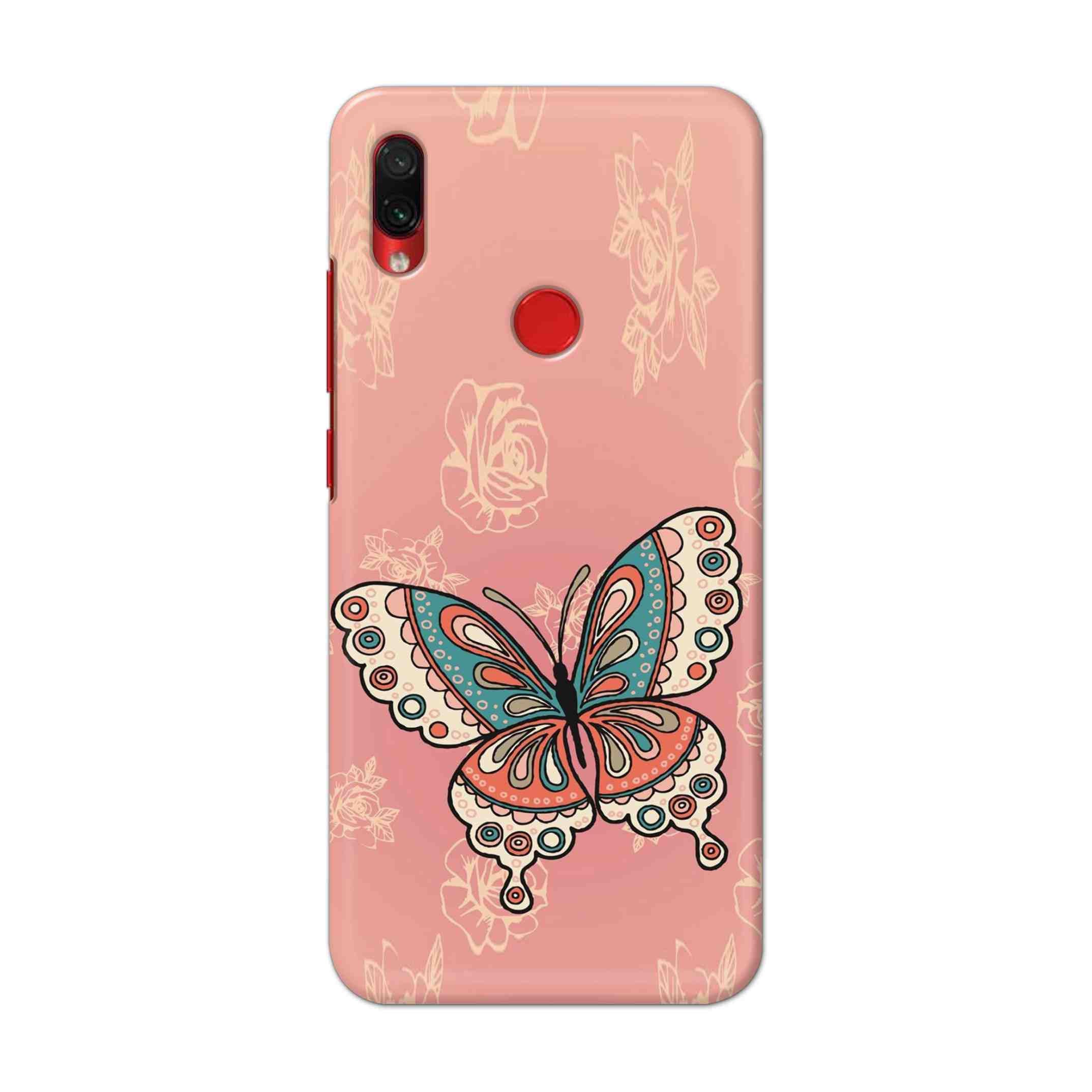 Buy Butterfly Hard Back Mobile Phone Case Cover For Xiaomi Redmi Note 7S Online