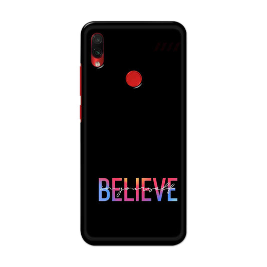 Buy Believe Hard Back Mobile Phone Case Cover For Xiaomi Redmi Note 7S Online