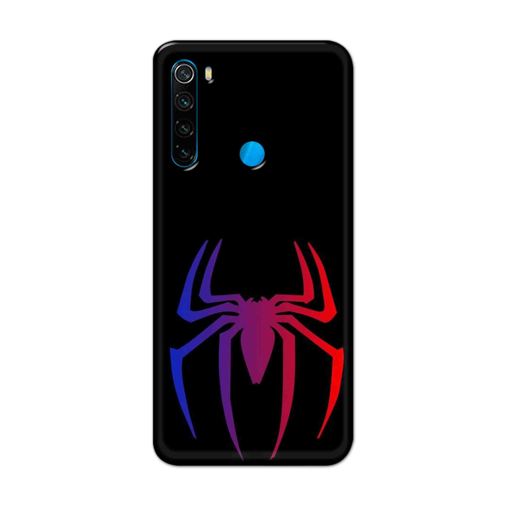 Buy Neon Spiderman Logo Hard Back Mobile Phone Case Cover For Xiaomi Redmi Note 8 Online