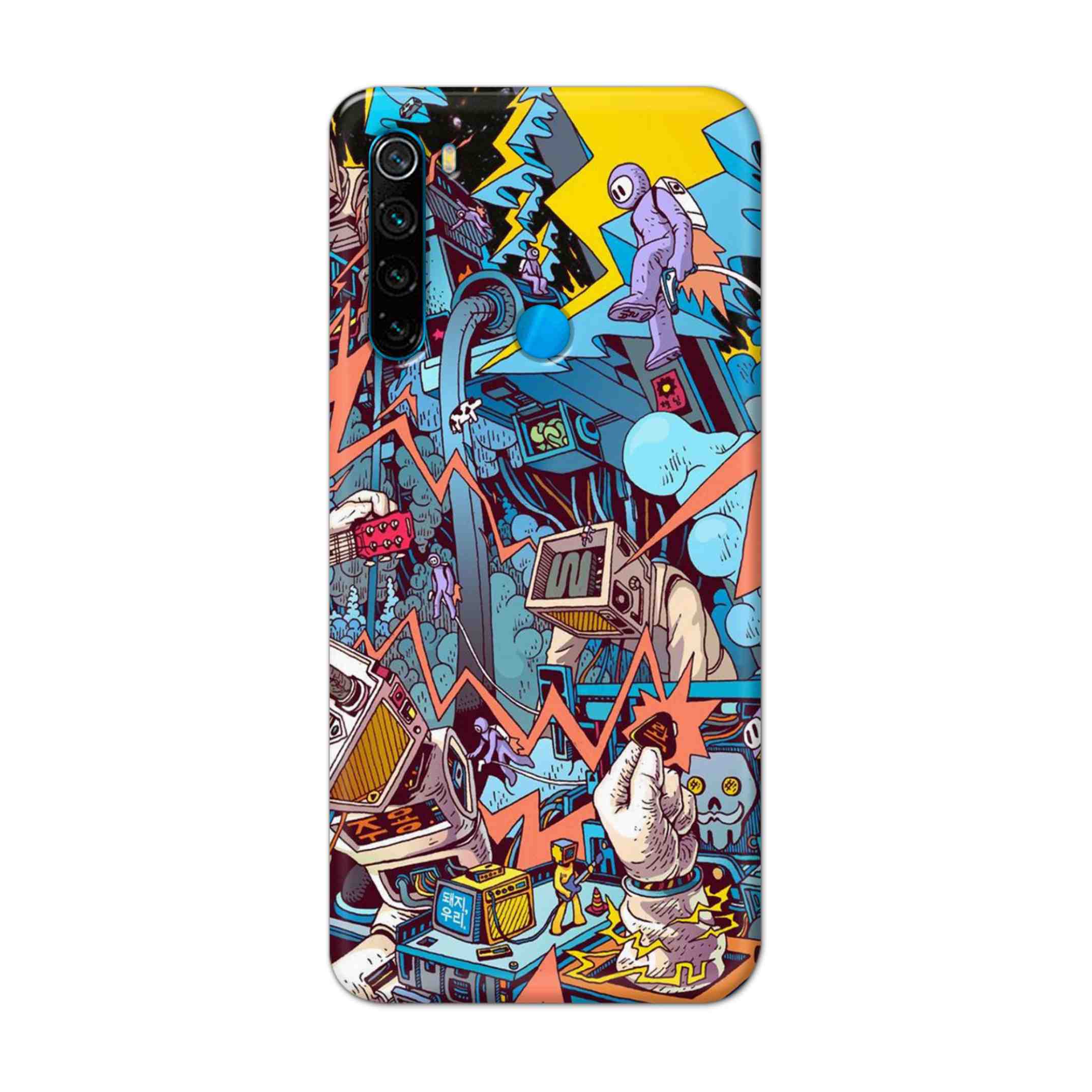 Buy Ofo Panic Hard Back Mobile Phone Case Cover For Xiaomi Redmi Note 8 Online