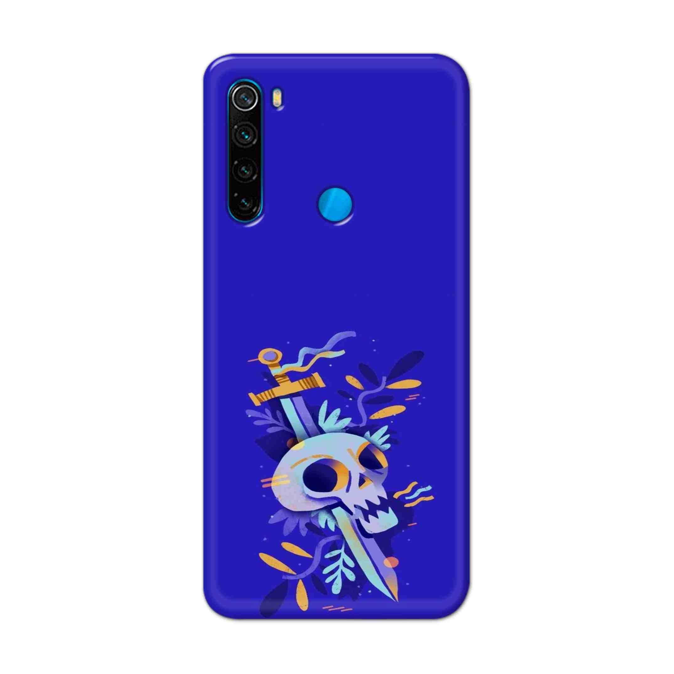 Buy Blue Skull Hard Back Mobile Phone Case Cover For Xiaomi Redmi Note 8 Online