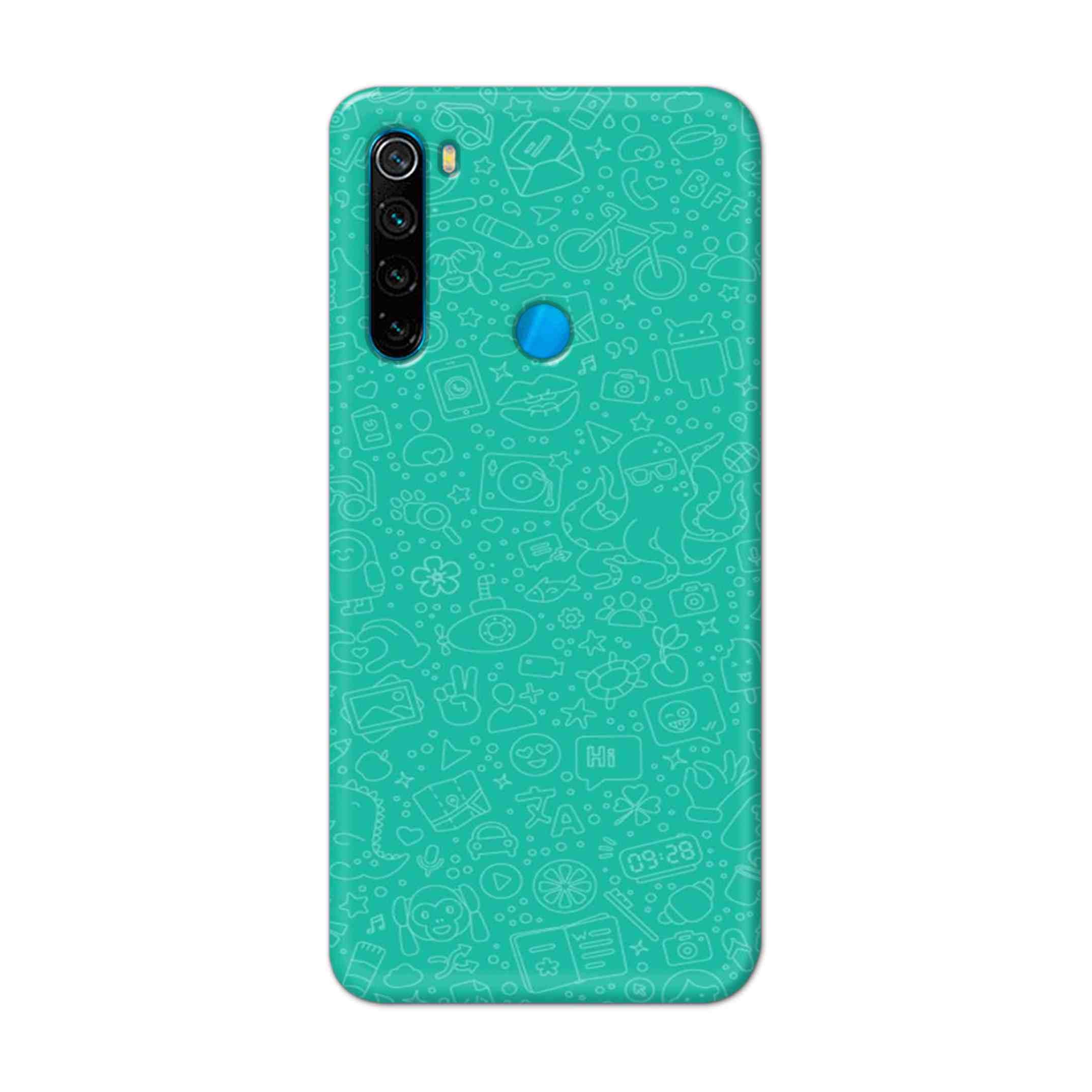 Buy Whatsapp Hard Back Mobile Phone Case Cover For Xiaomi Redmi Note 8 Online