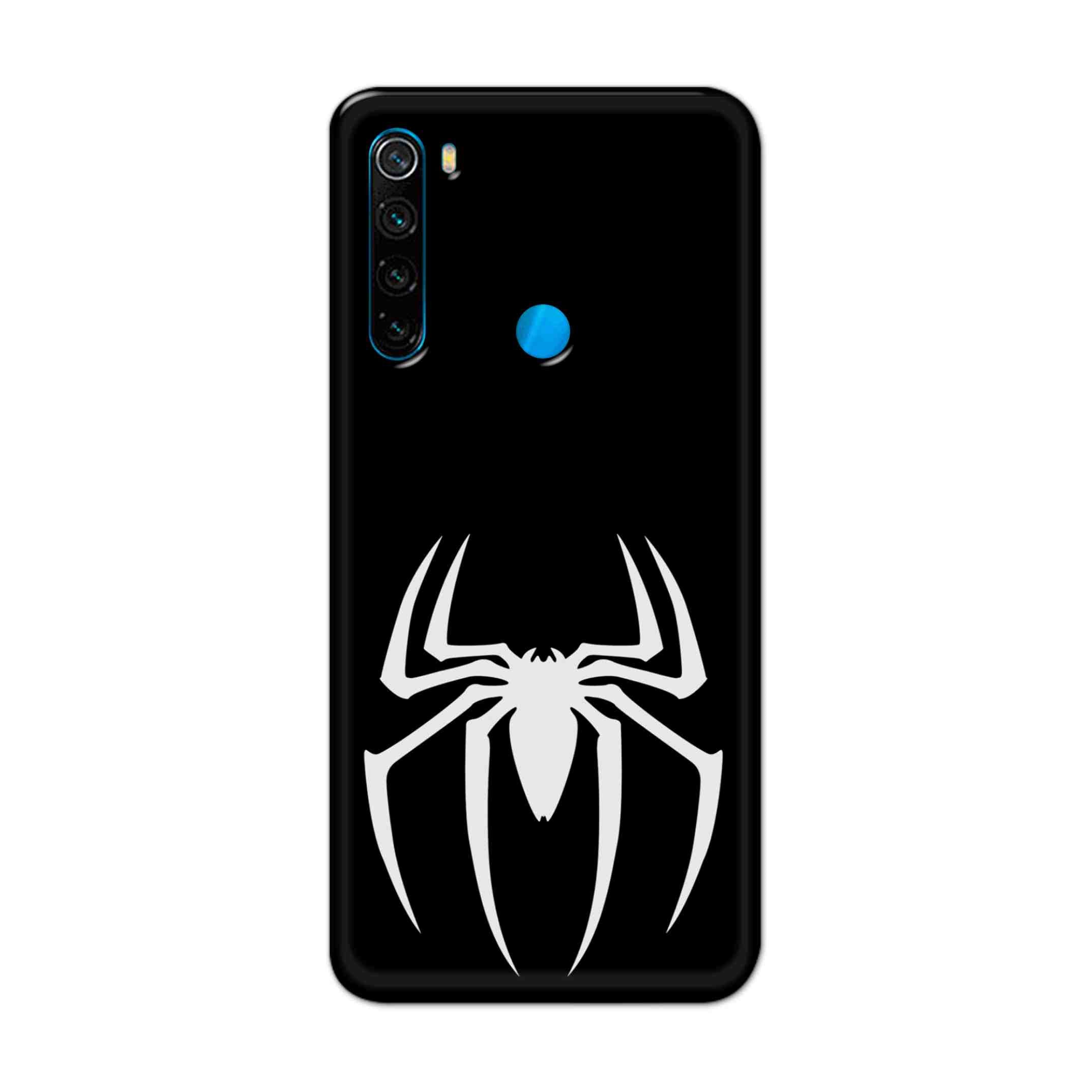 Buy Black Spiderman Logo Hard Back Mobile Phone Case Cover For Xiaomi Redmi Note 8 Online