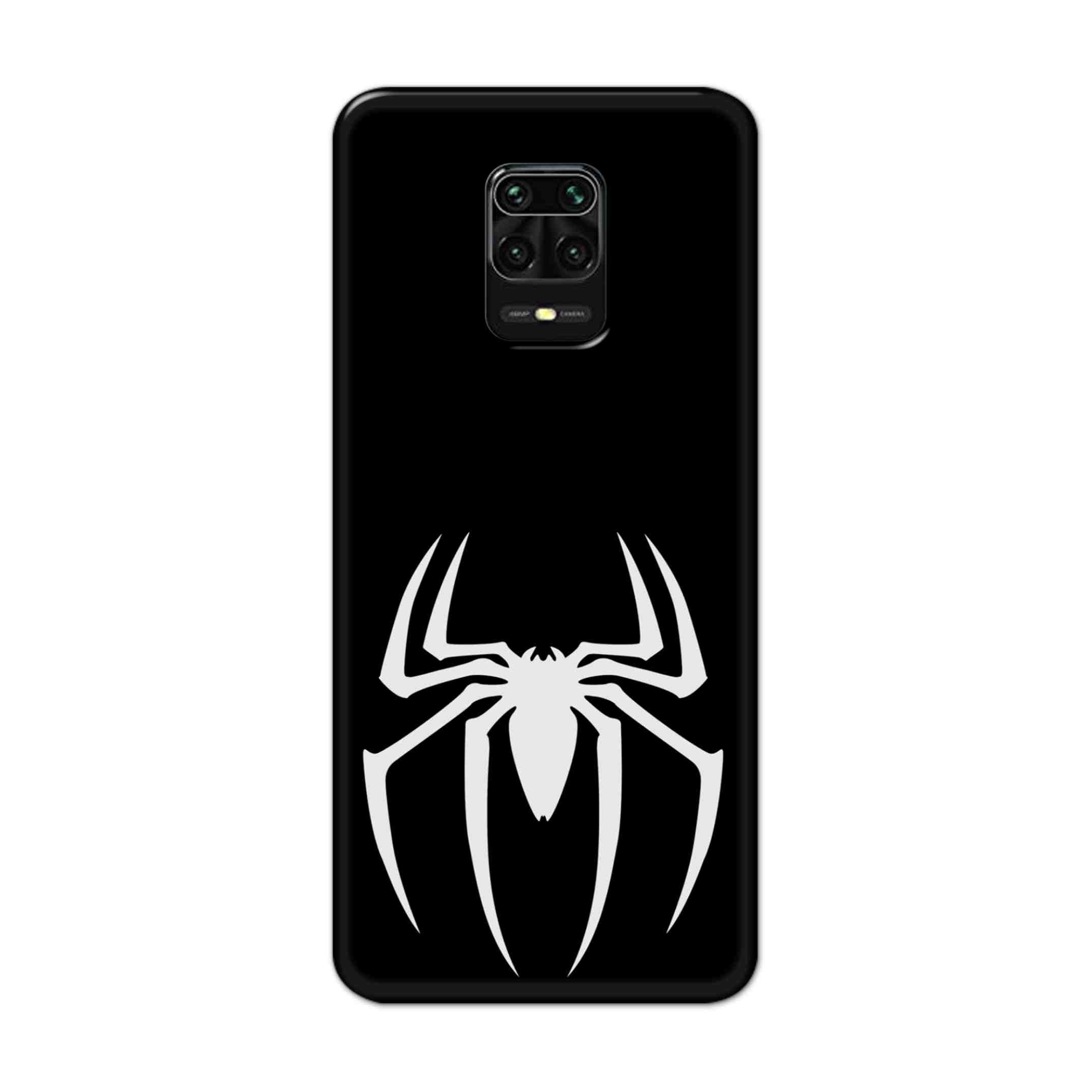 Buy Black Spiderman Logo Hard Back Mobile Phone Case Cover For Redmi Note 9 Pro Online