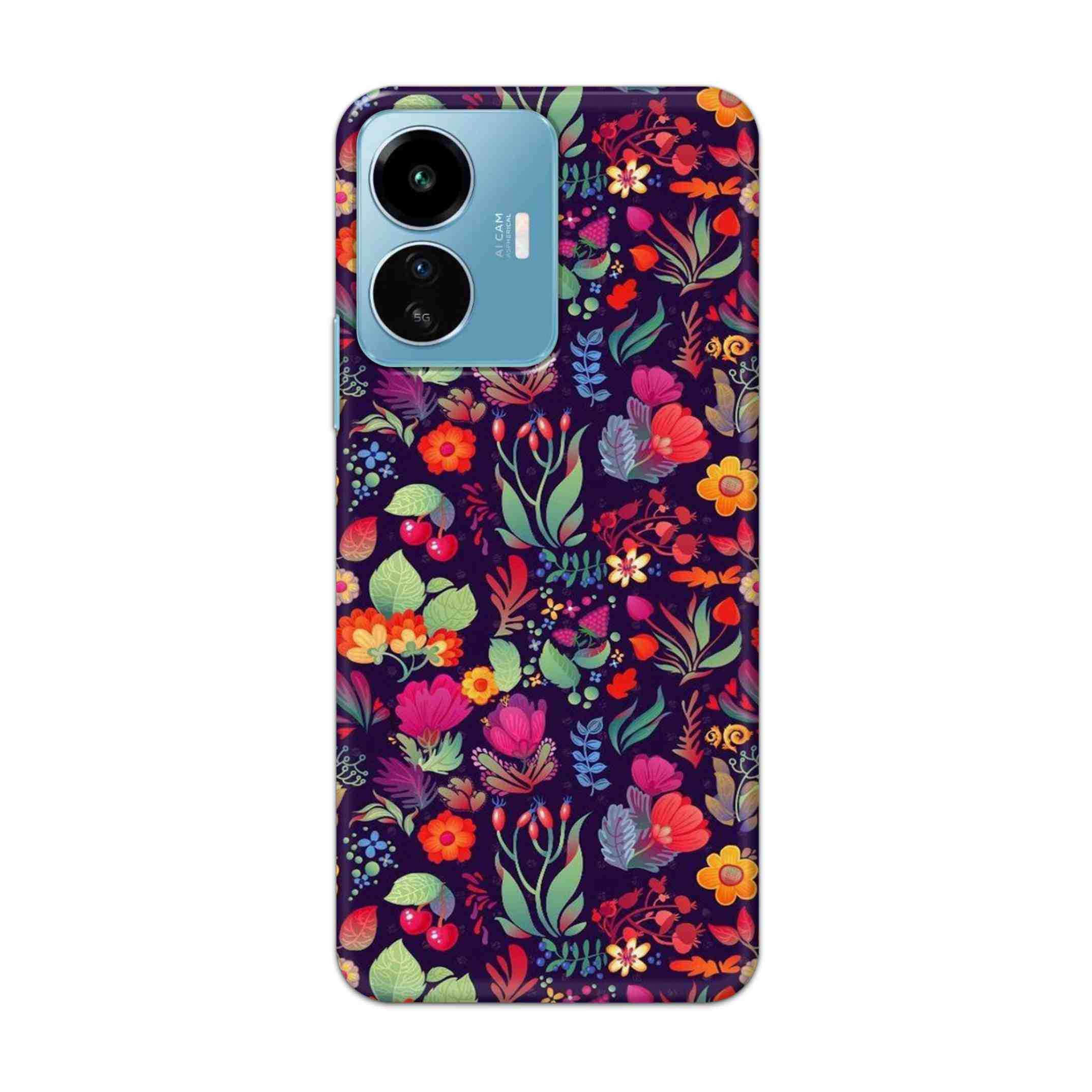 Buy Fruits Flower Hard Back Mobile Phone Case Cover For IQOO Z6 Lite 5G Online