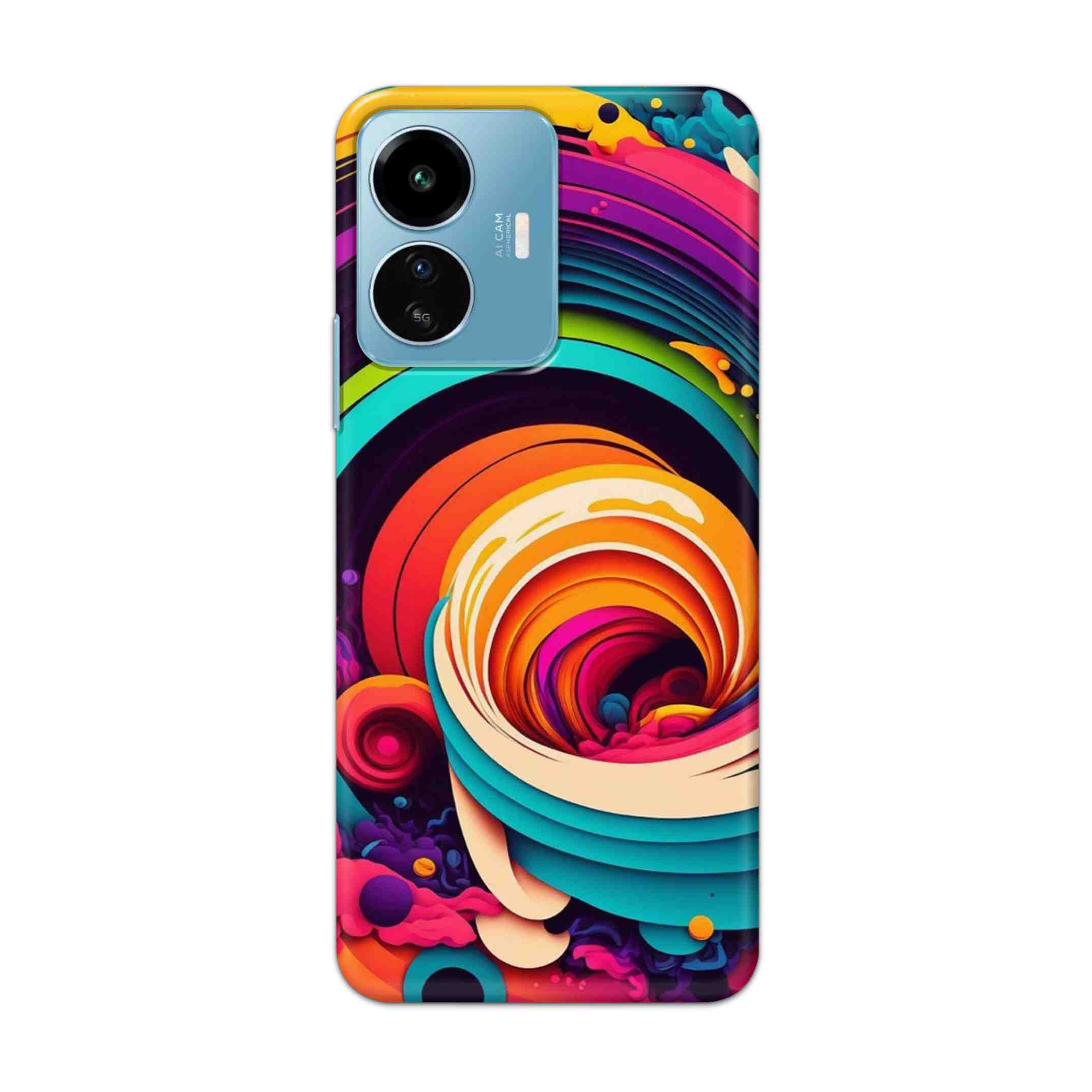 Buy Colour Circle Hard Back Mobile Phone Case Cover For IQOO Z6 Lite 5G Online