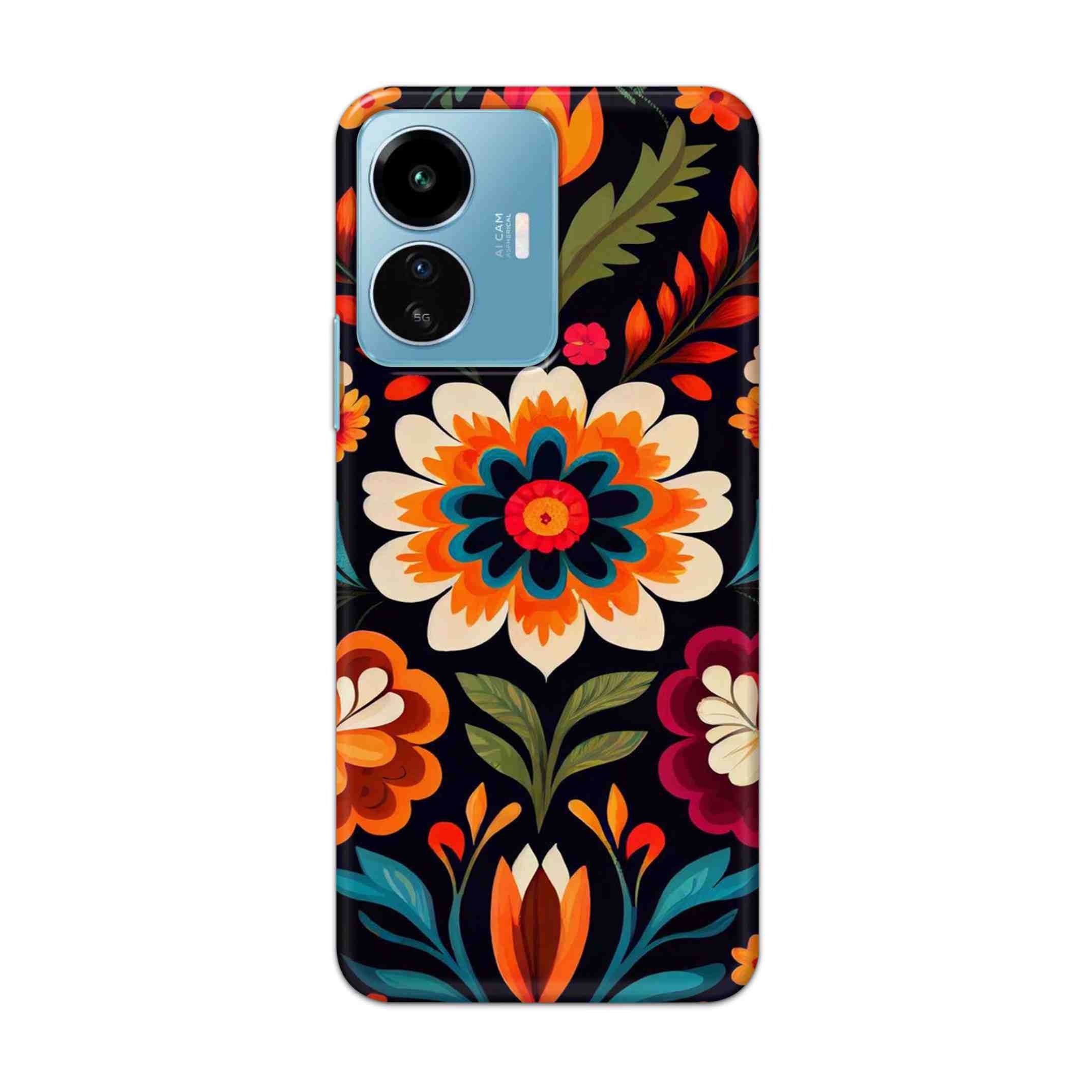Buy Flower Hard Back Mobile Phone Case Cover For IQOO Z6 Lite 5G Online