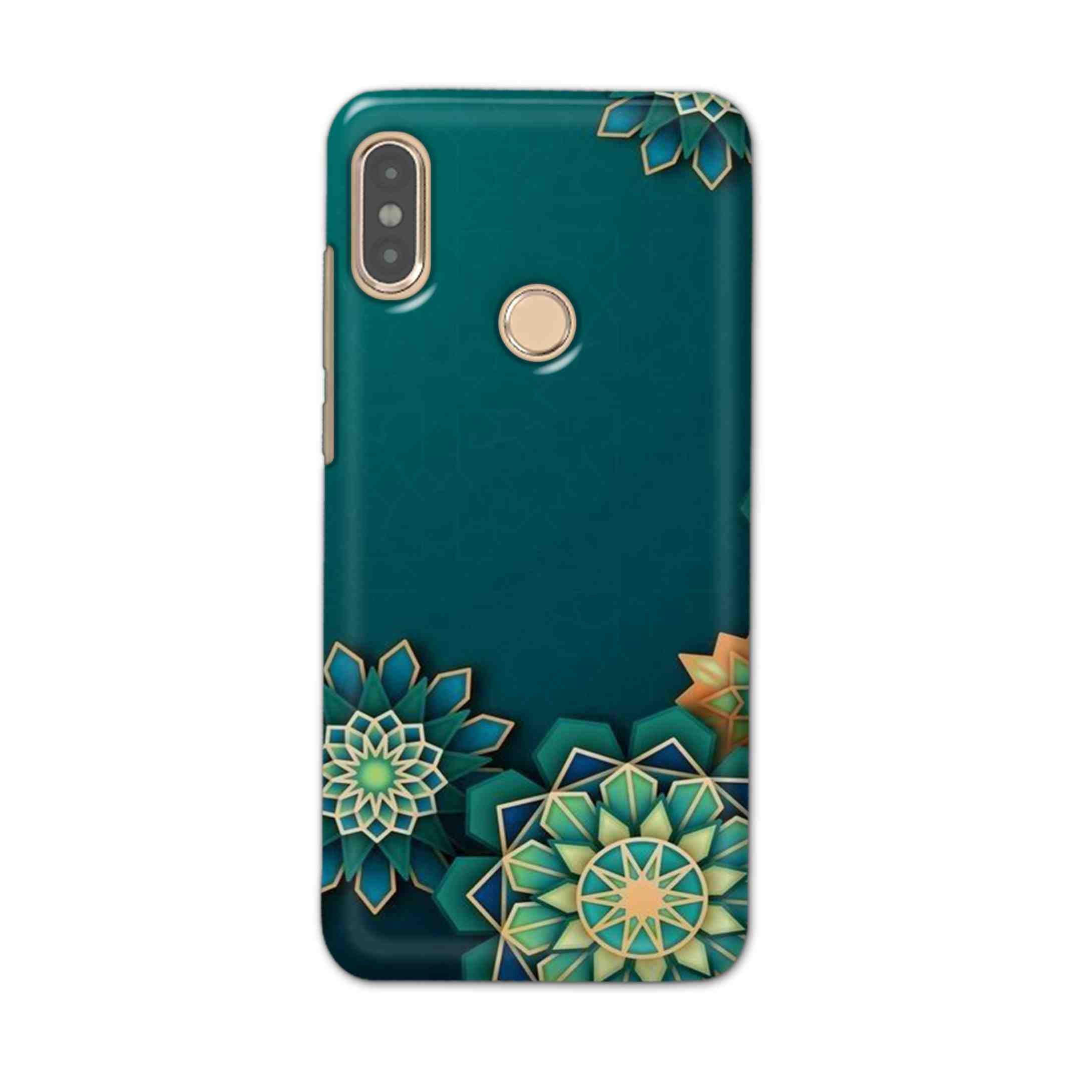 Buy Green Flower Hard Back Mobile Phone Case Cover For Xiaomi Redmi Note 5 Pro Online