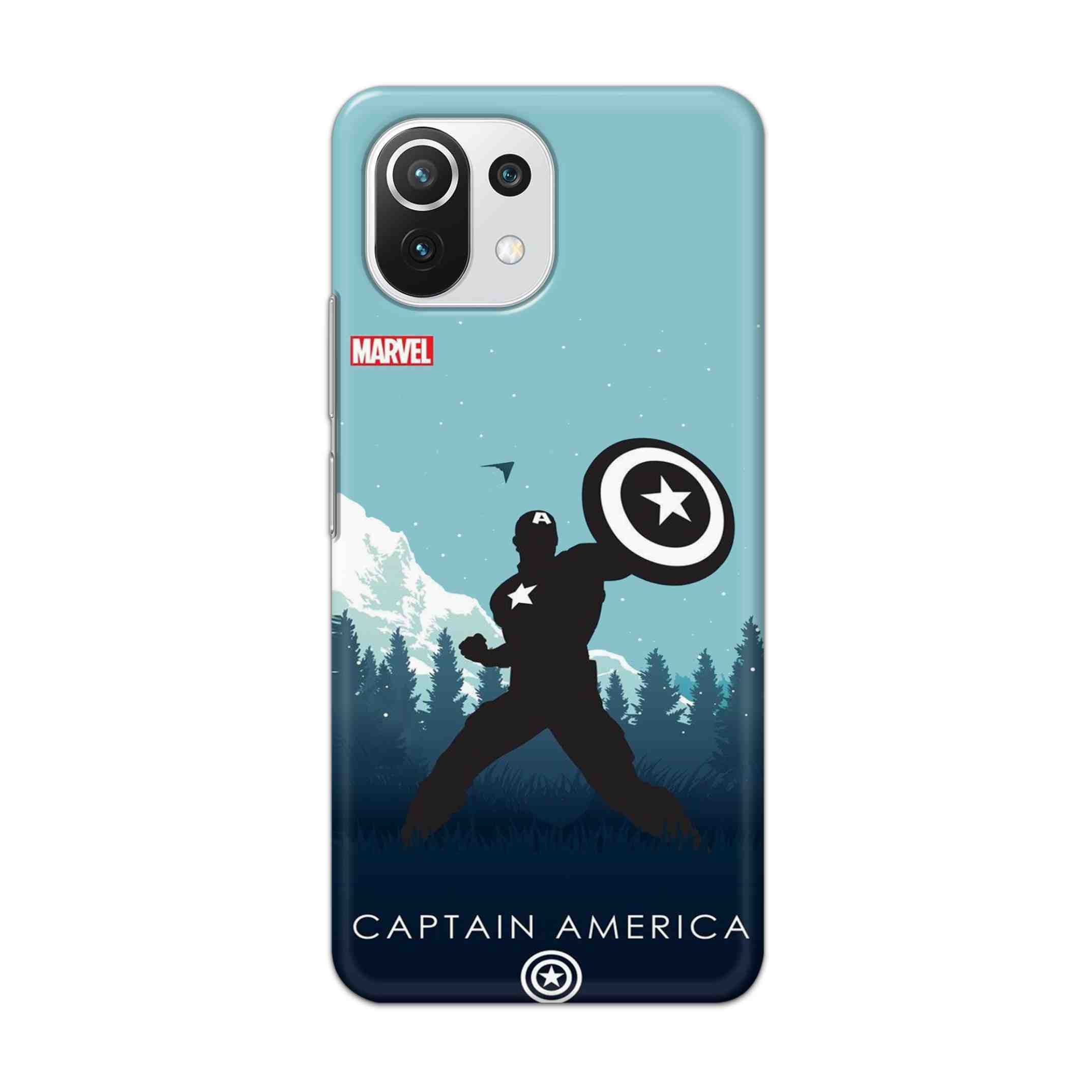 Buy Captain America Hard Back Mobile Phone Case Cover For Mi 11 Lite NE 5G Online