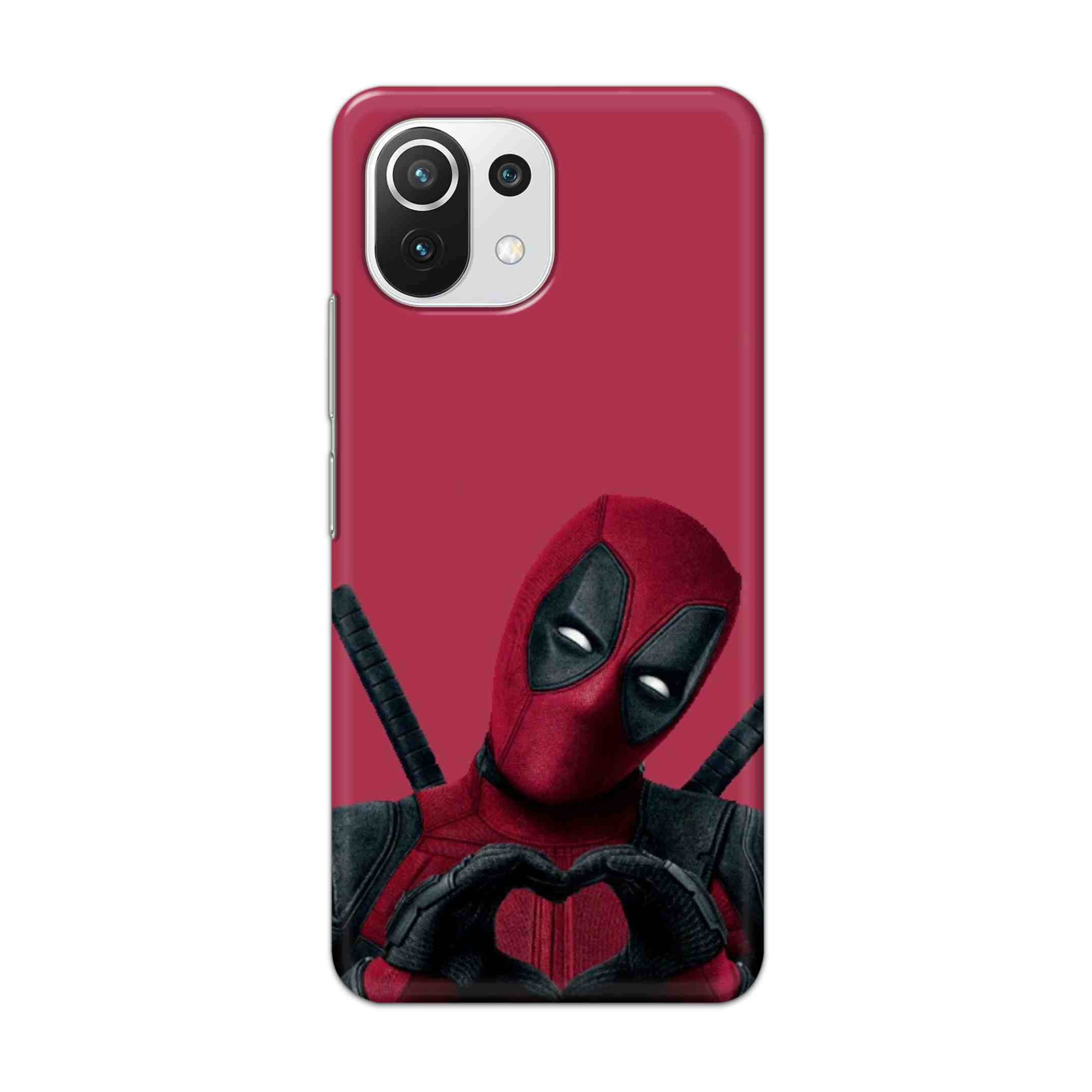 Buy Deadpool Heart Hard Back Mobile Phone Case Cover For Mi 11 Lite NE 5G Online