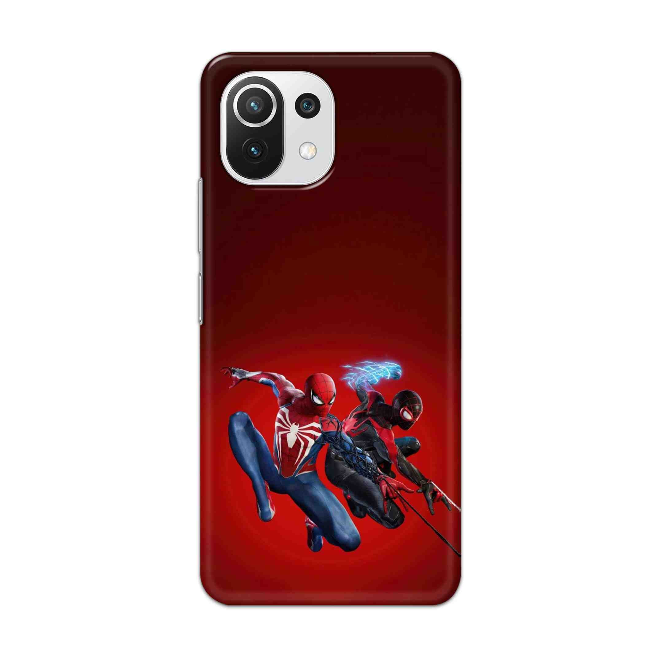 Buy Spiderman And Miles Morales Hard Back Mobile Phone Case Cover For Mi 11 Lite NE 5G Online