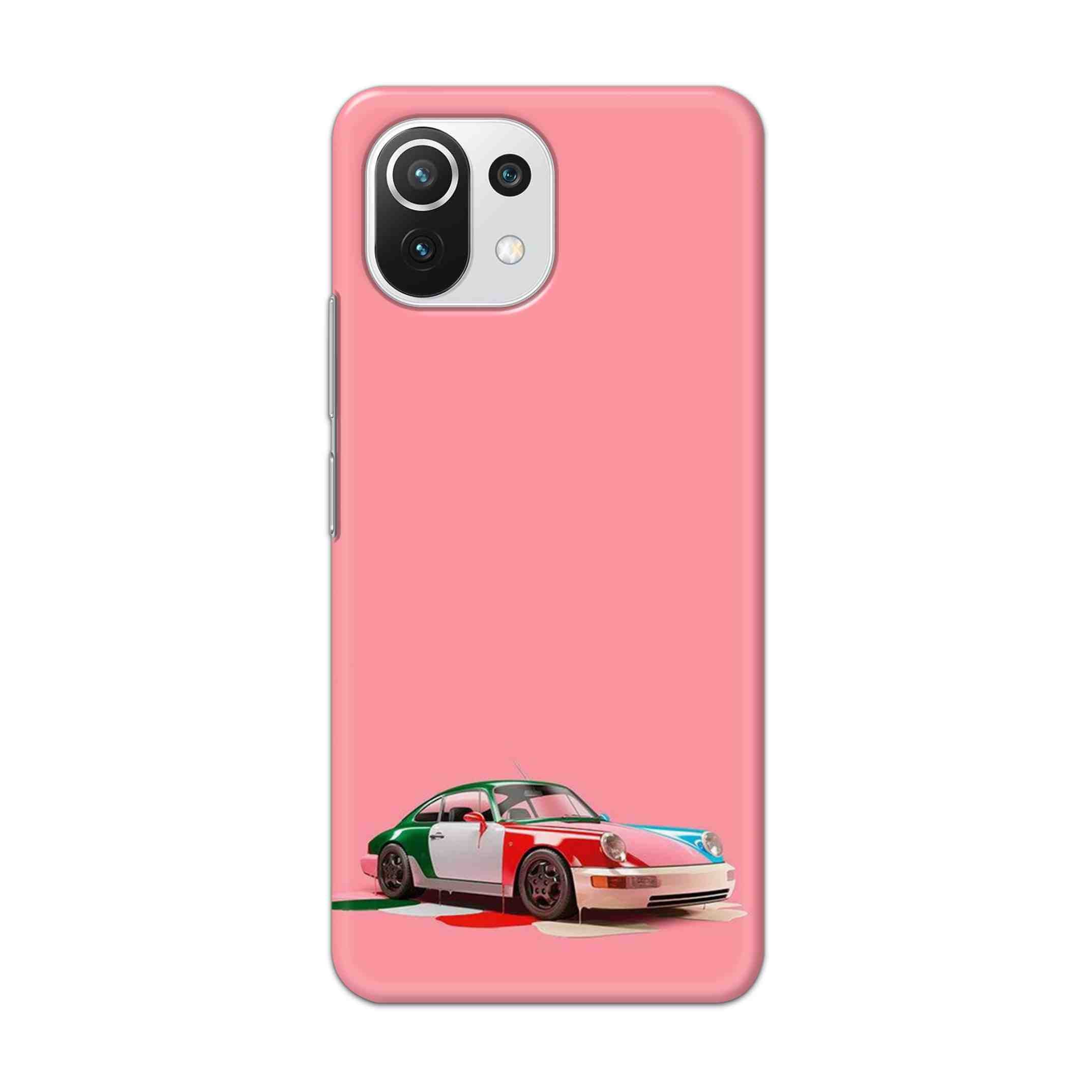 Buy Pink Porche Hard Back Mobile Phone Case Cover For Mi 11 Lite NE 5G Online