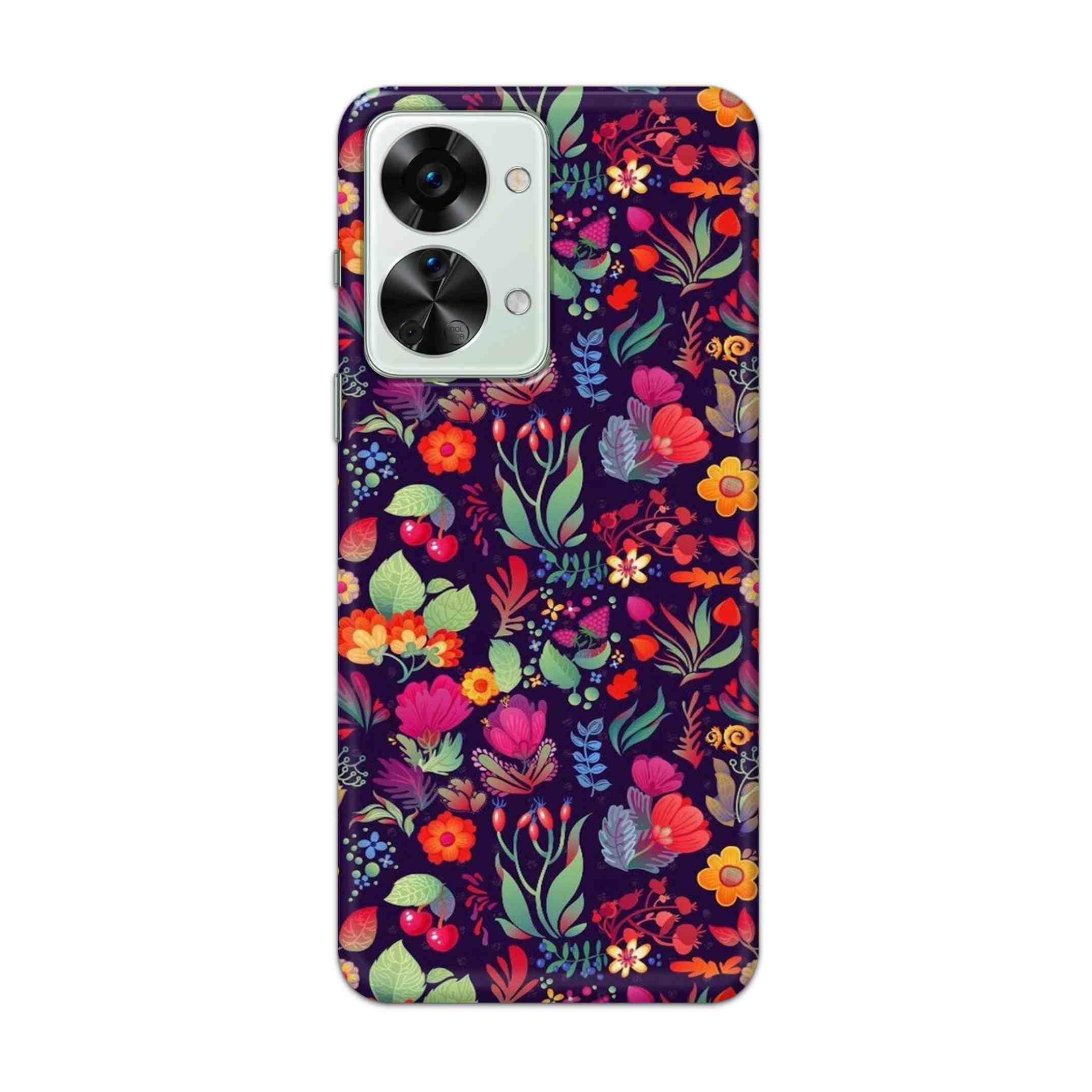 Buy Fruits Flower Hard Back Mobile Phone Case Cover For OnePlus Nord 2T 5G Online