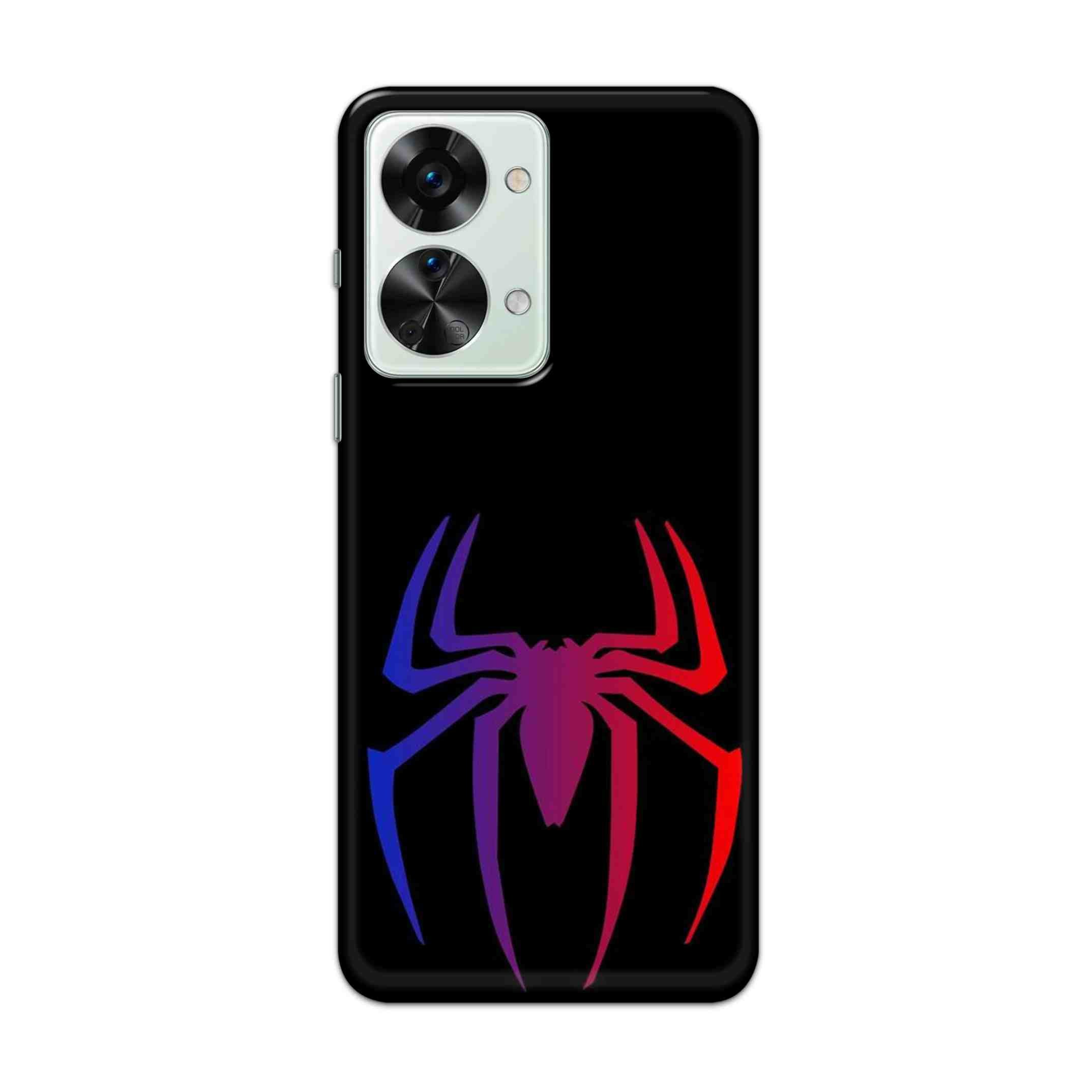 Buy Neon Spiderman Logo Hard Back Mobile Phone Case Cover For OnePlus Nord 2T 5G Online