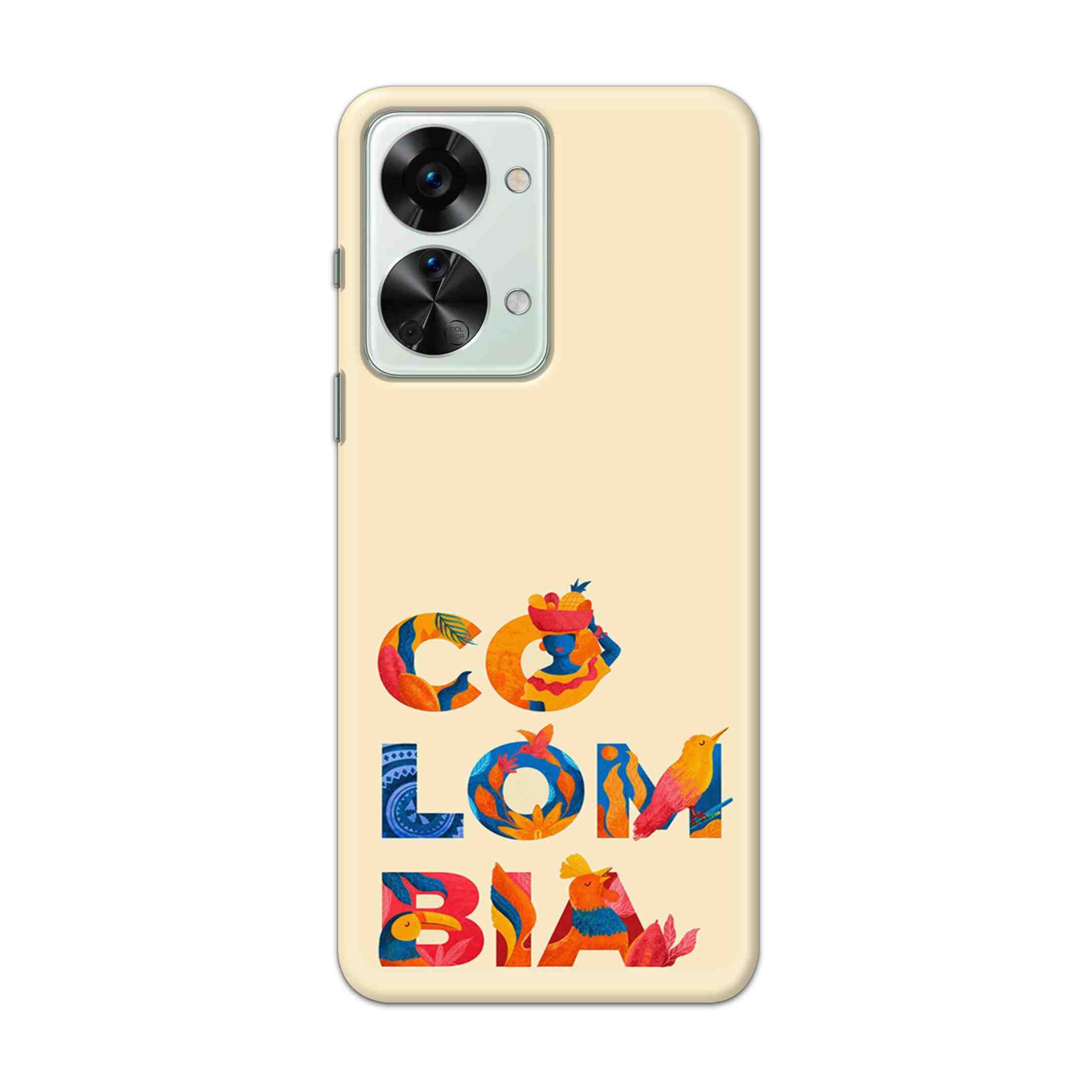 Buy Colombia Hard Back Mobile Phone Case Cover For OnePlus Nord 2T 5G Online