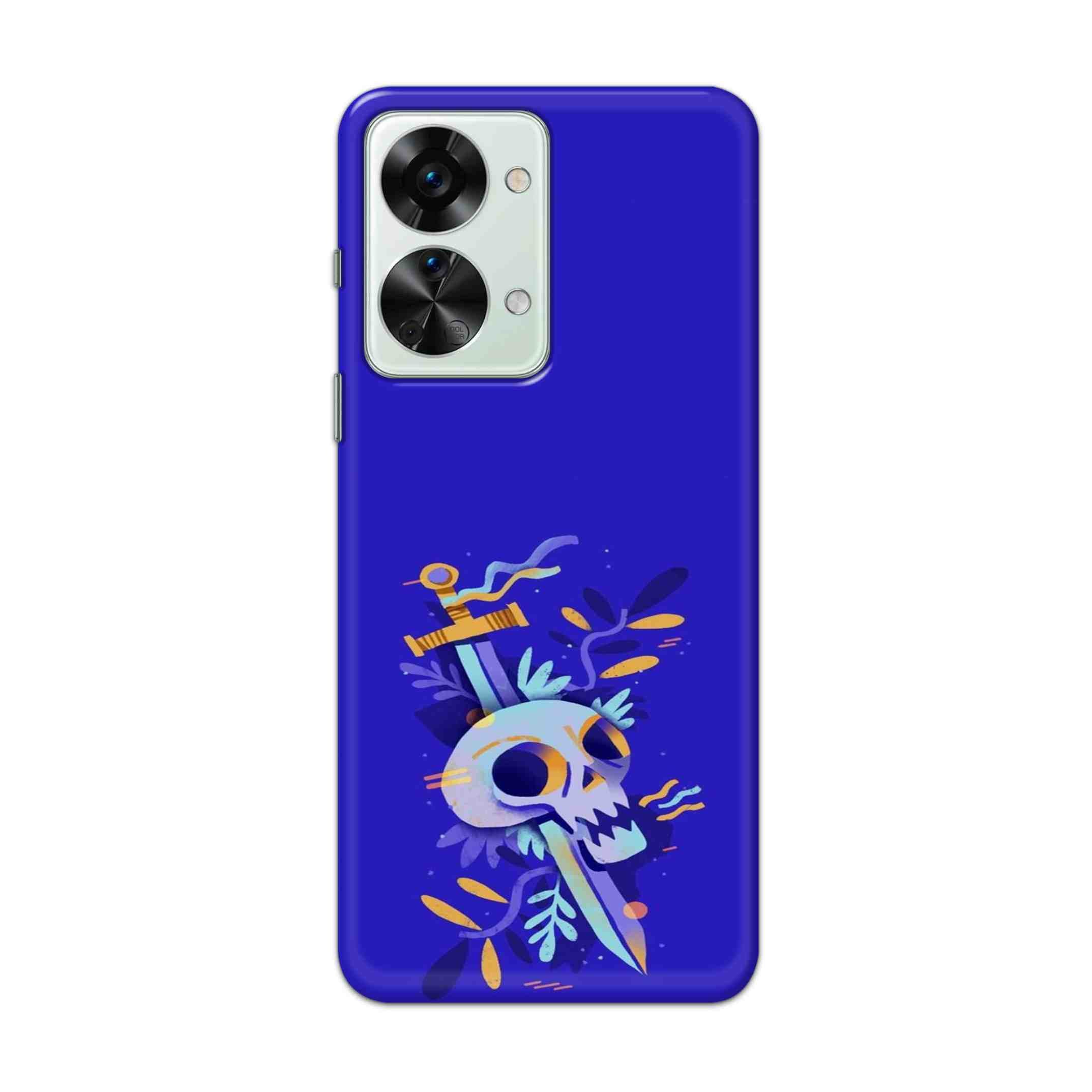 Buy Blue Skull Hard Back Mobile Phone Case Cover For OnePlus Nord 2T 5G Online