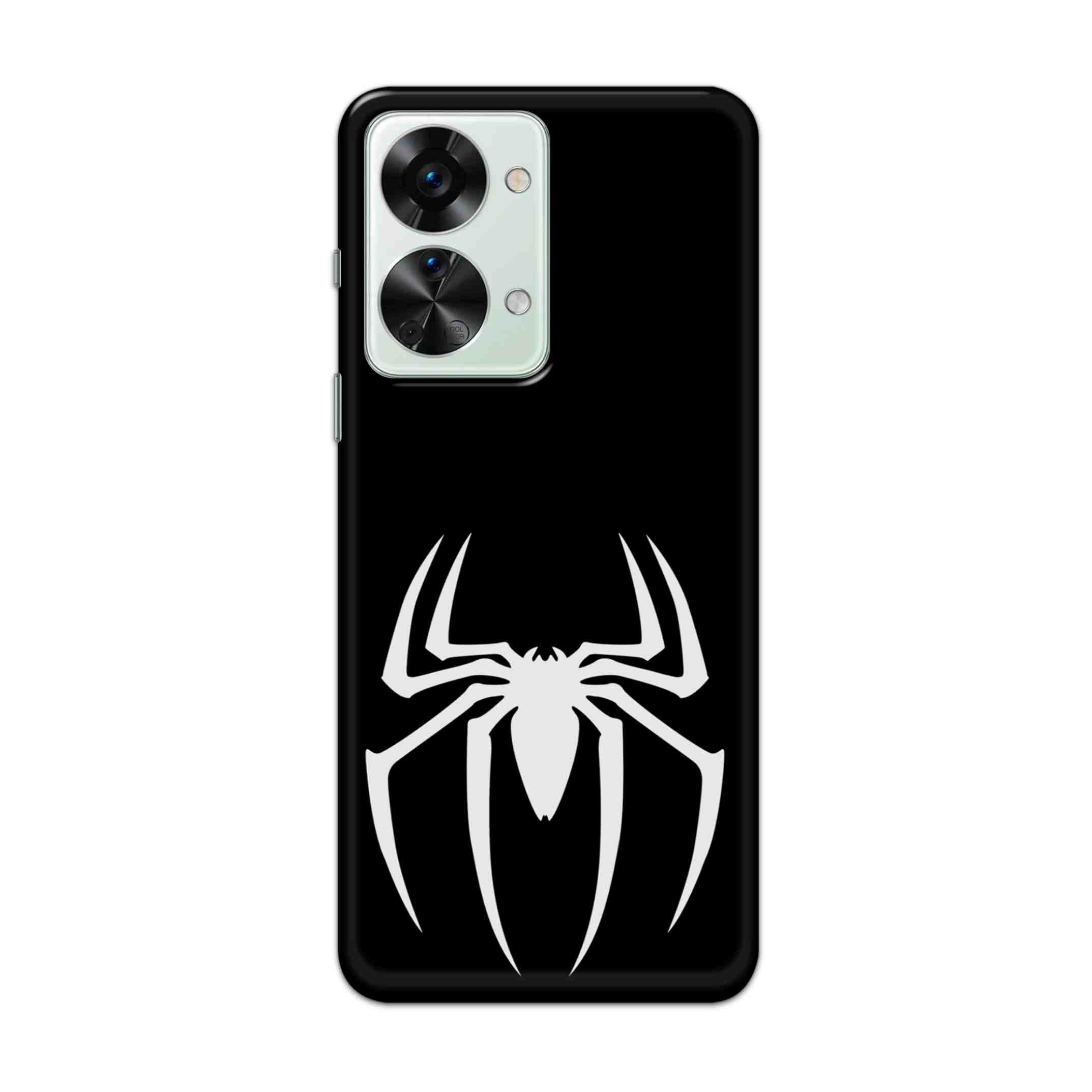 Buy Black Spiderman Logo Hard Back Mobile Phone Case Cover For OnePlus Nord 2T 5G Online