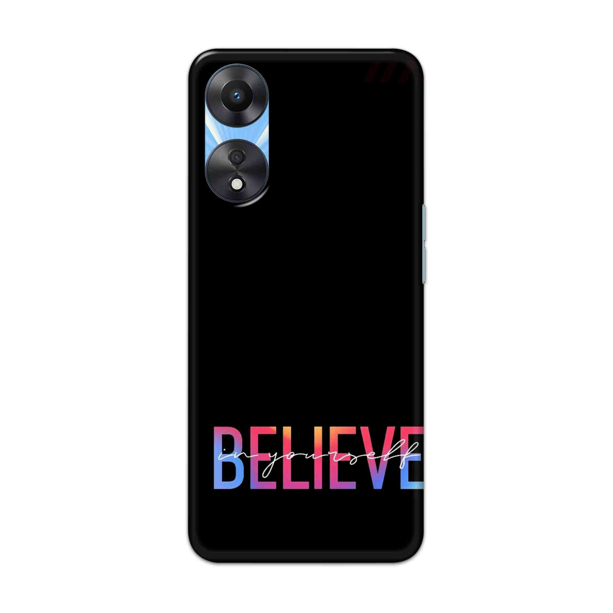 Buy Believe Hard Back Mobile Phone Case Cover For OPPO A78 Online