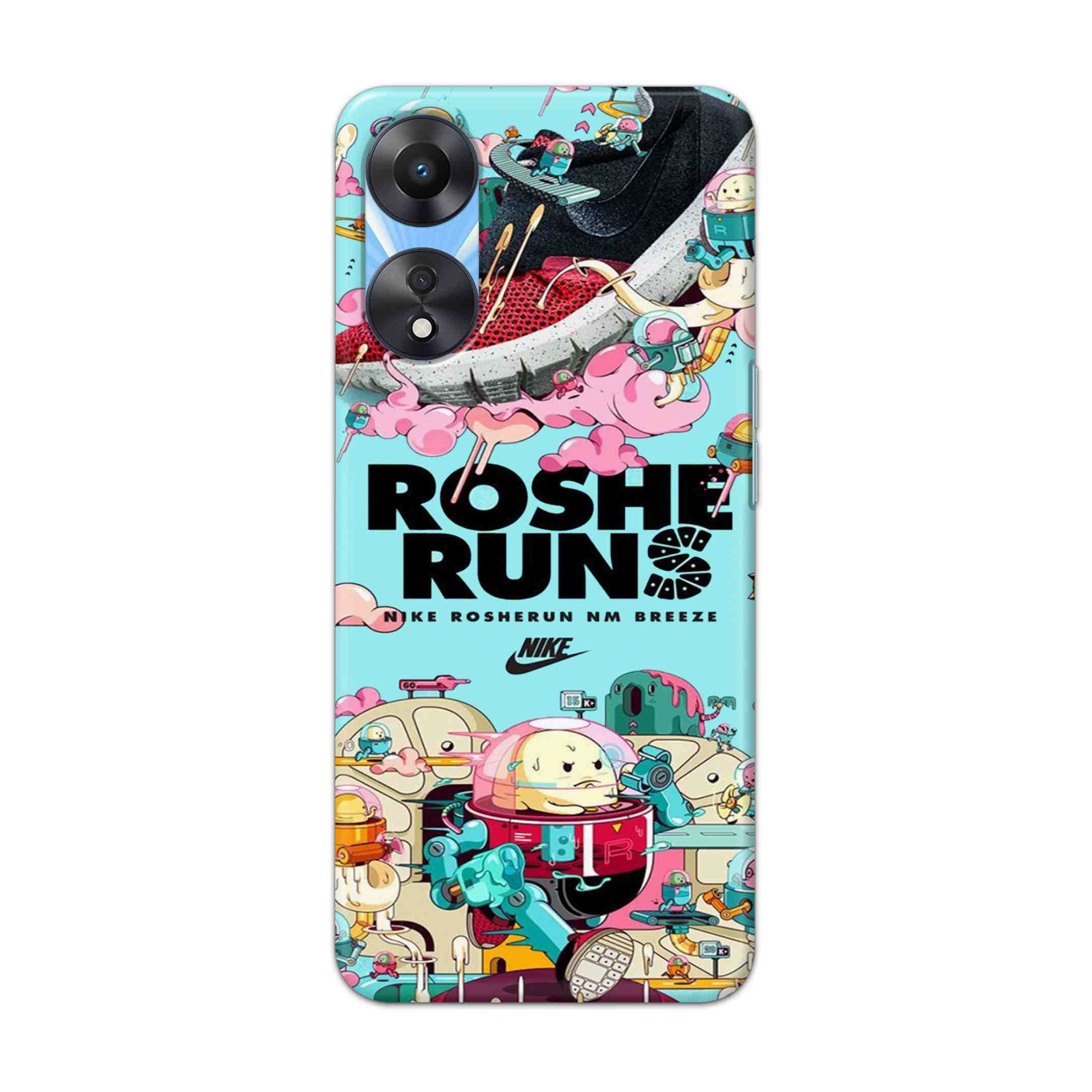 Buy Roshe Runs Hard Back Mobile Phone Case Cover For OPPO A78 Online