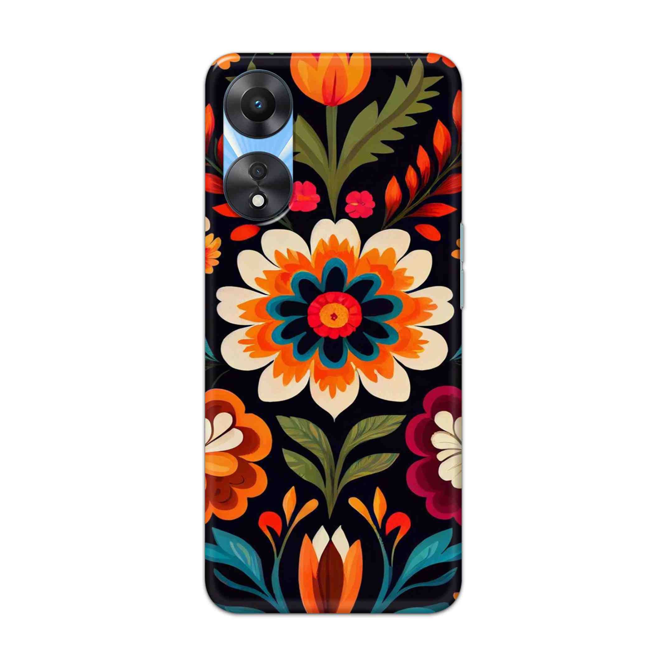 Buy Flower Hard Back Mobile Phone Case Cover For OPPO A78 Online