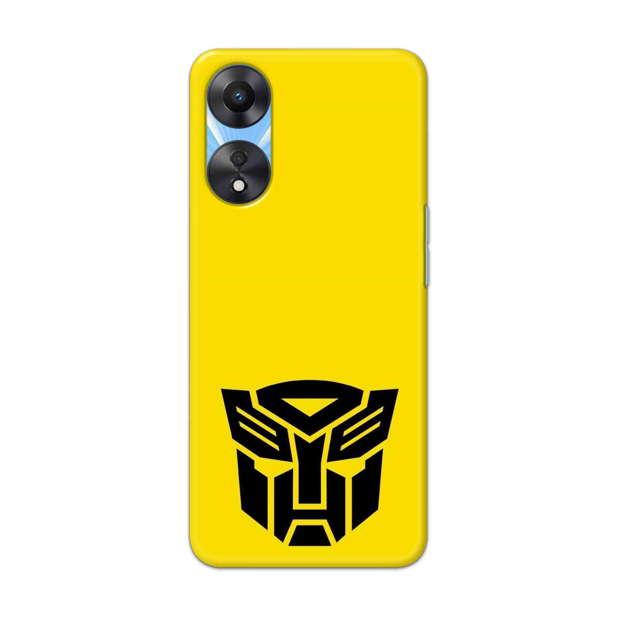 Buy Transformer Logo Hard Back Mobile Phone Case Cover For OPPO A78 Online