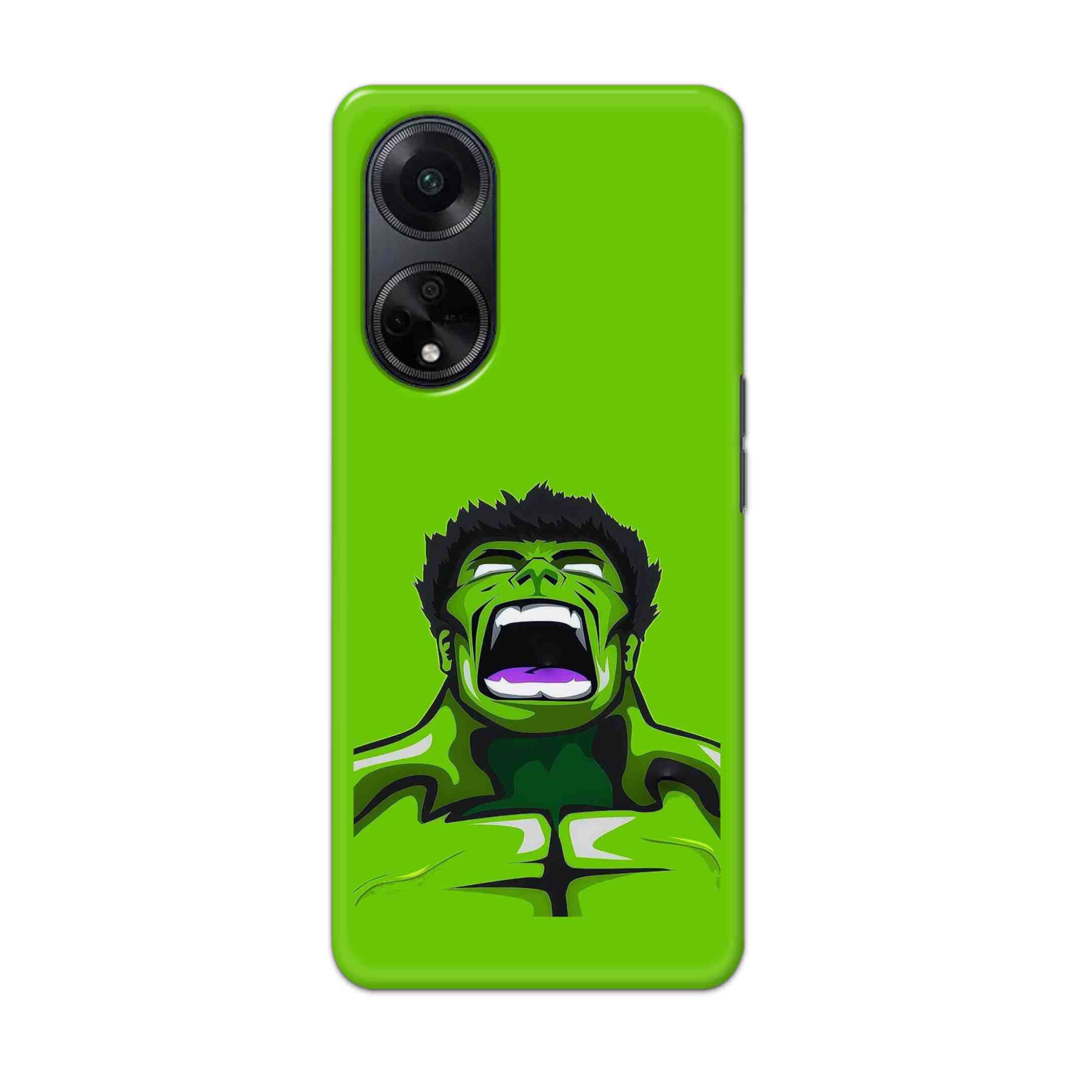 Buy Green Hulk Hard Back Mobile Phone Case/Cover For Oppo F23 (5G) Online