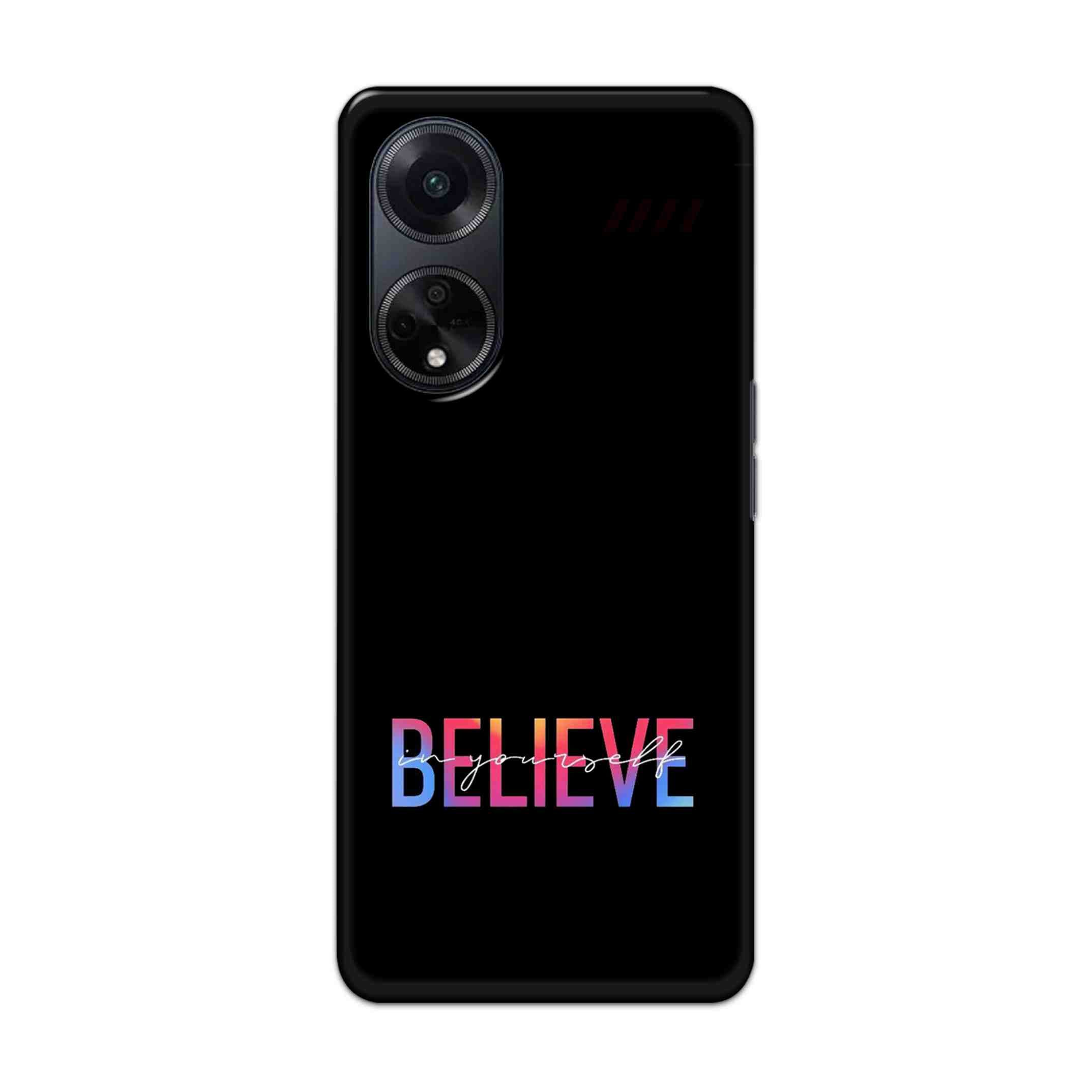 Buy Believe Hard Back Mobile Phone Case/Cover For Oppo F23 (5G) Online