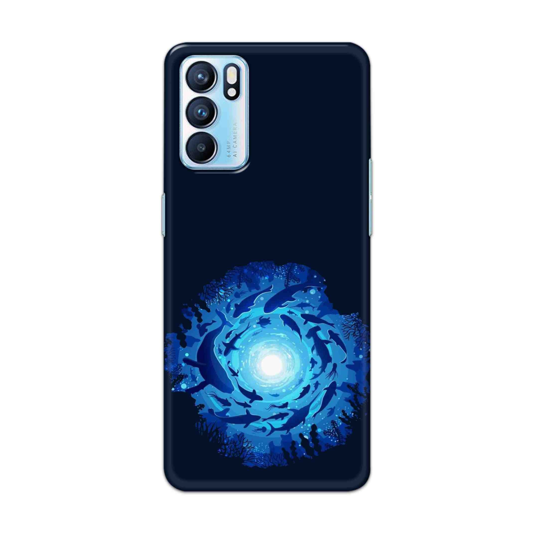 Buy Blue Whale Hard Back Mobile Phone Case Cover For OPPO RENO 6 Online