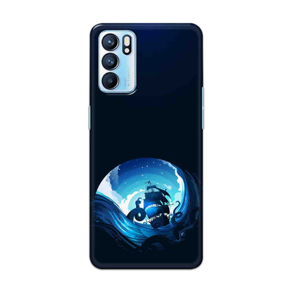 Buy Blue Sea Ship Hard Back Mobile Phone Case Cover For OPPO RENO 6 Online