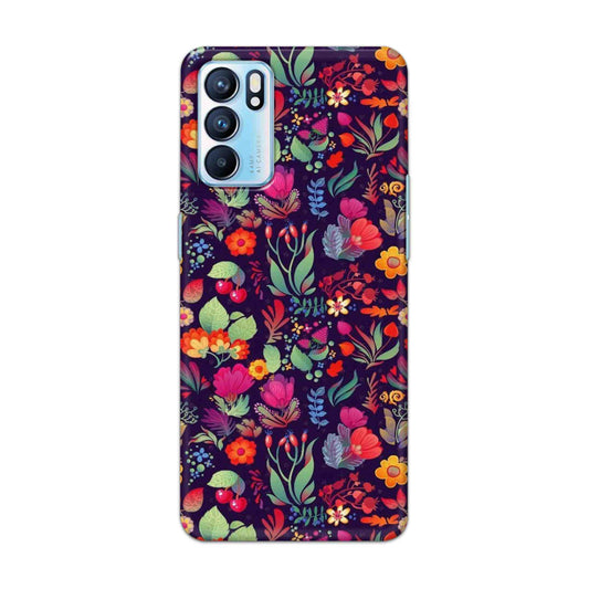 Buy Fruits Flower Hard Back Mobile Phone Case Cover For OPPO RENO 6 Online