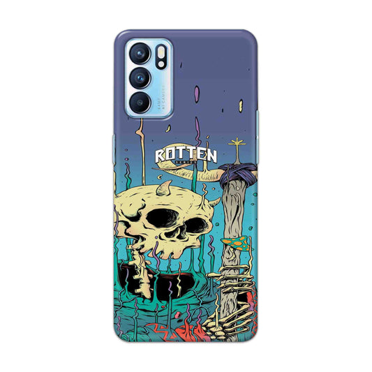 Buy Skull Hard Back Mobile Phone Case Cover For OPPO RENO 6 Online