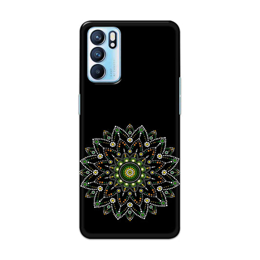 Buy Moon Mandala Hard Back Mobile Phone Case Cover For OPPO RENO 6 Online