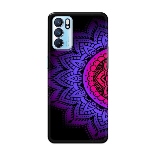 Buy Sun Mandala Hard Back Mobile Phone Case Cover For OPPO RENO 6 Online