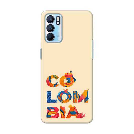 Buy Colombia Hard Back Mobile Phone Case Cover For OPPO RENO 6 Online