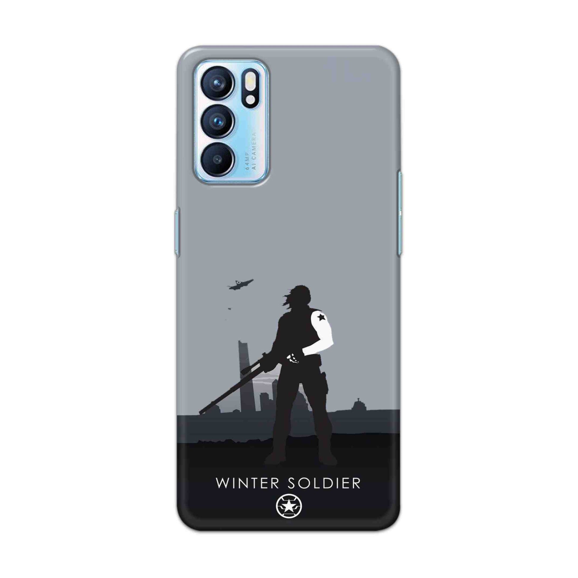 Buy Winter Soldier Hard Back Mobile Phone Case Cover For OPPO RENO 6 Online